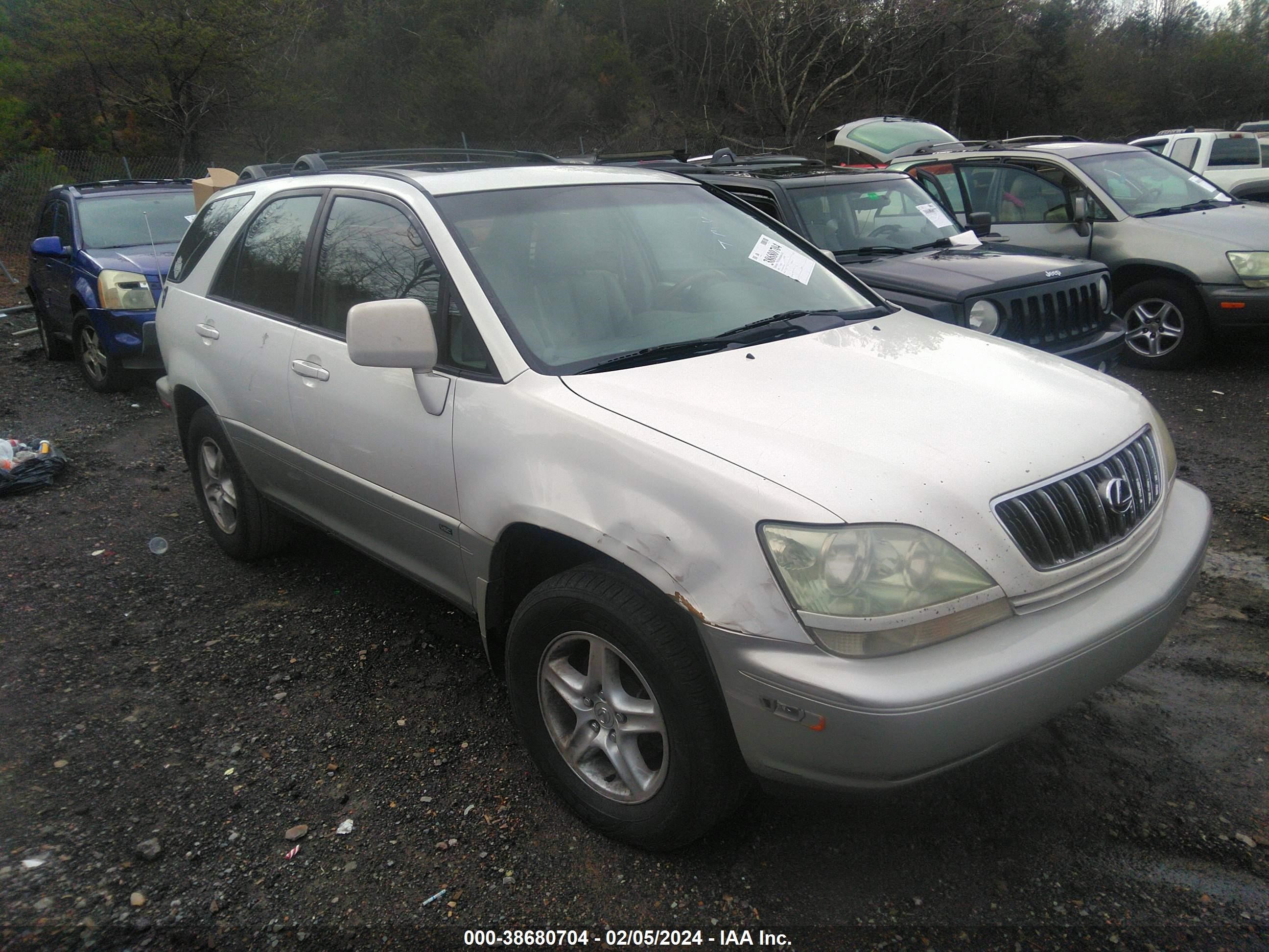 lexus rx 2001 jtjgf10u210110939