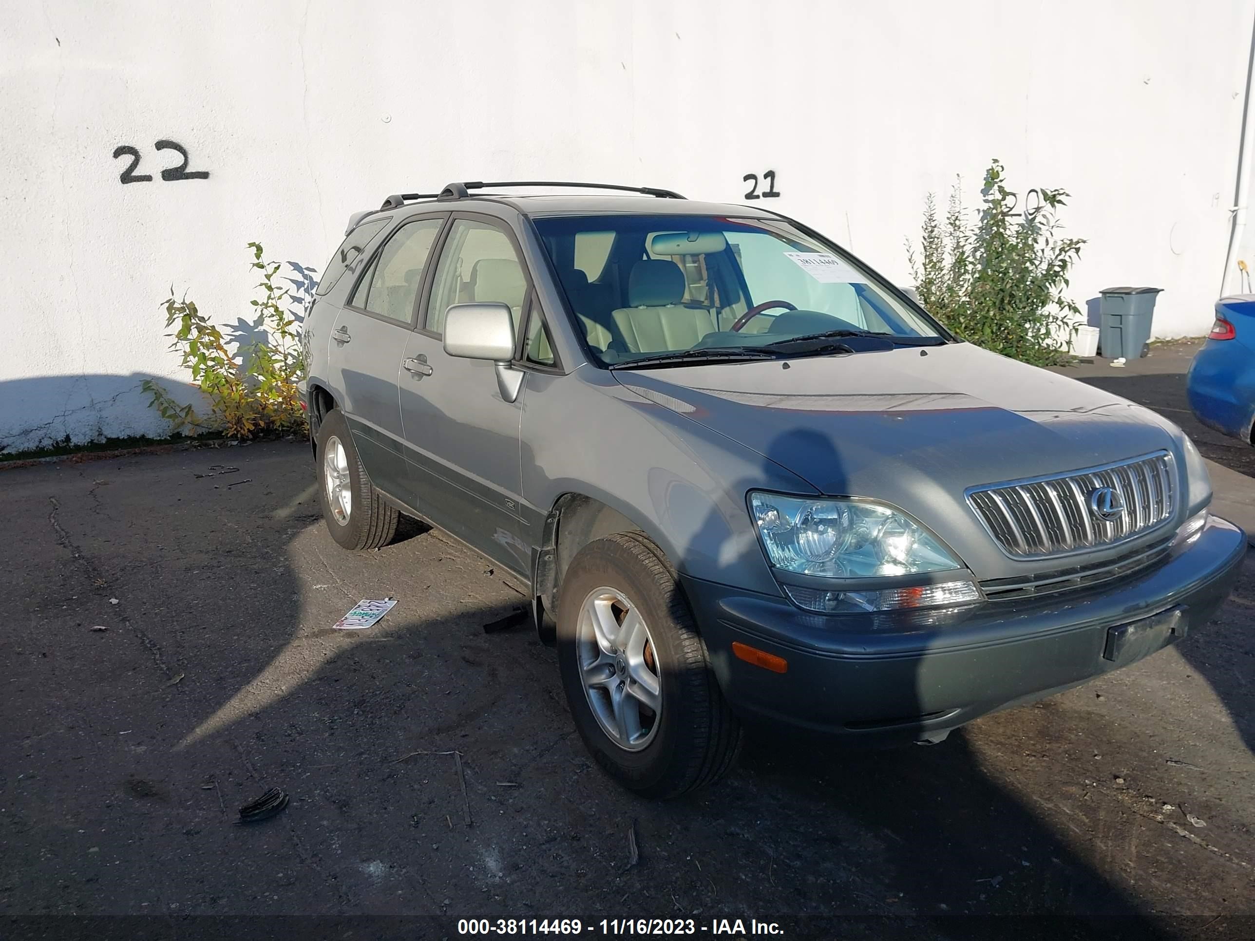 lexus rx 2002 jtjhf10u920286571