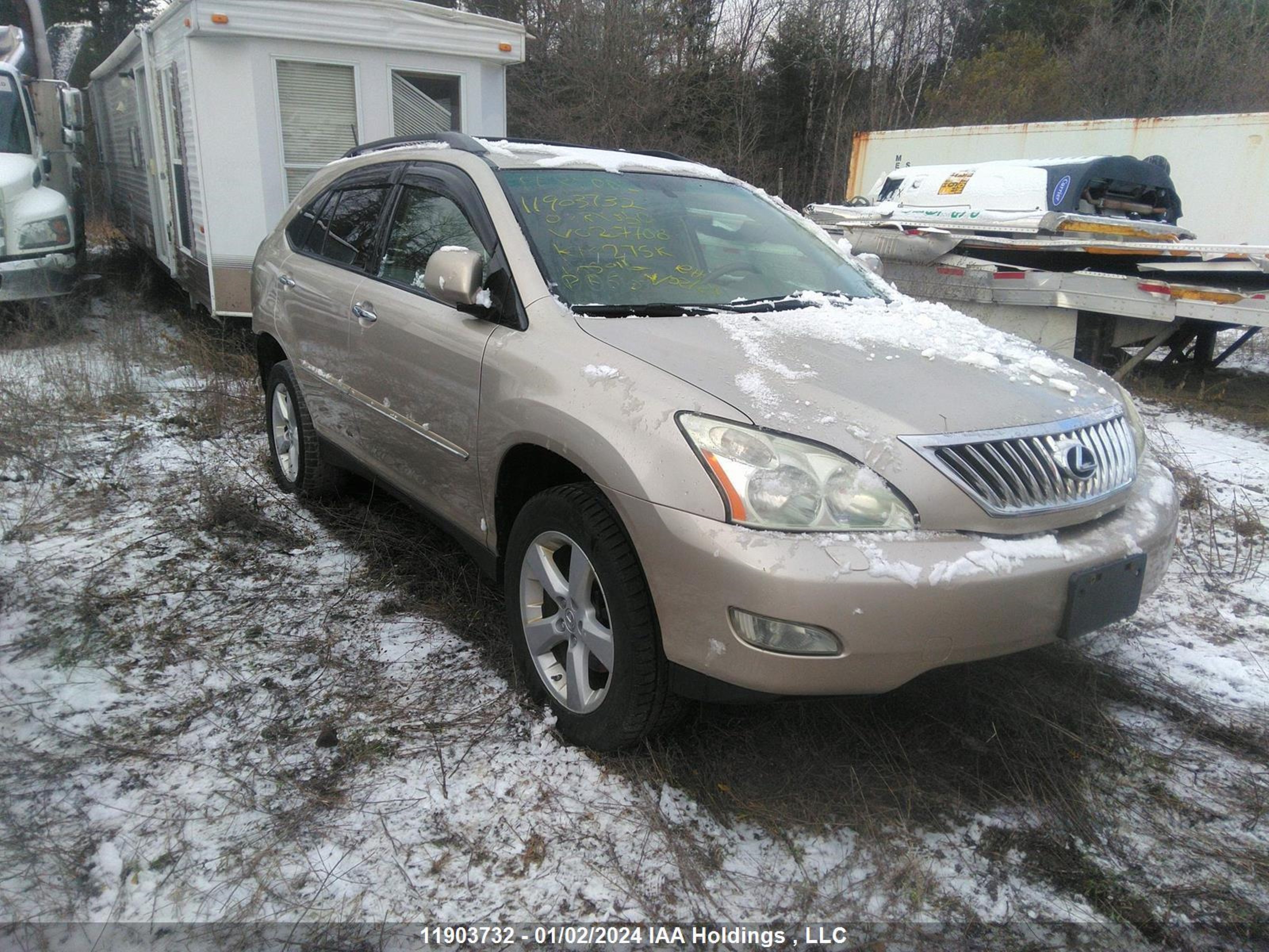 lexus rx 2008 jtjhk31u582027708