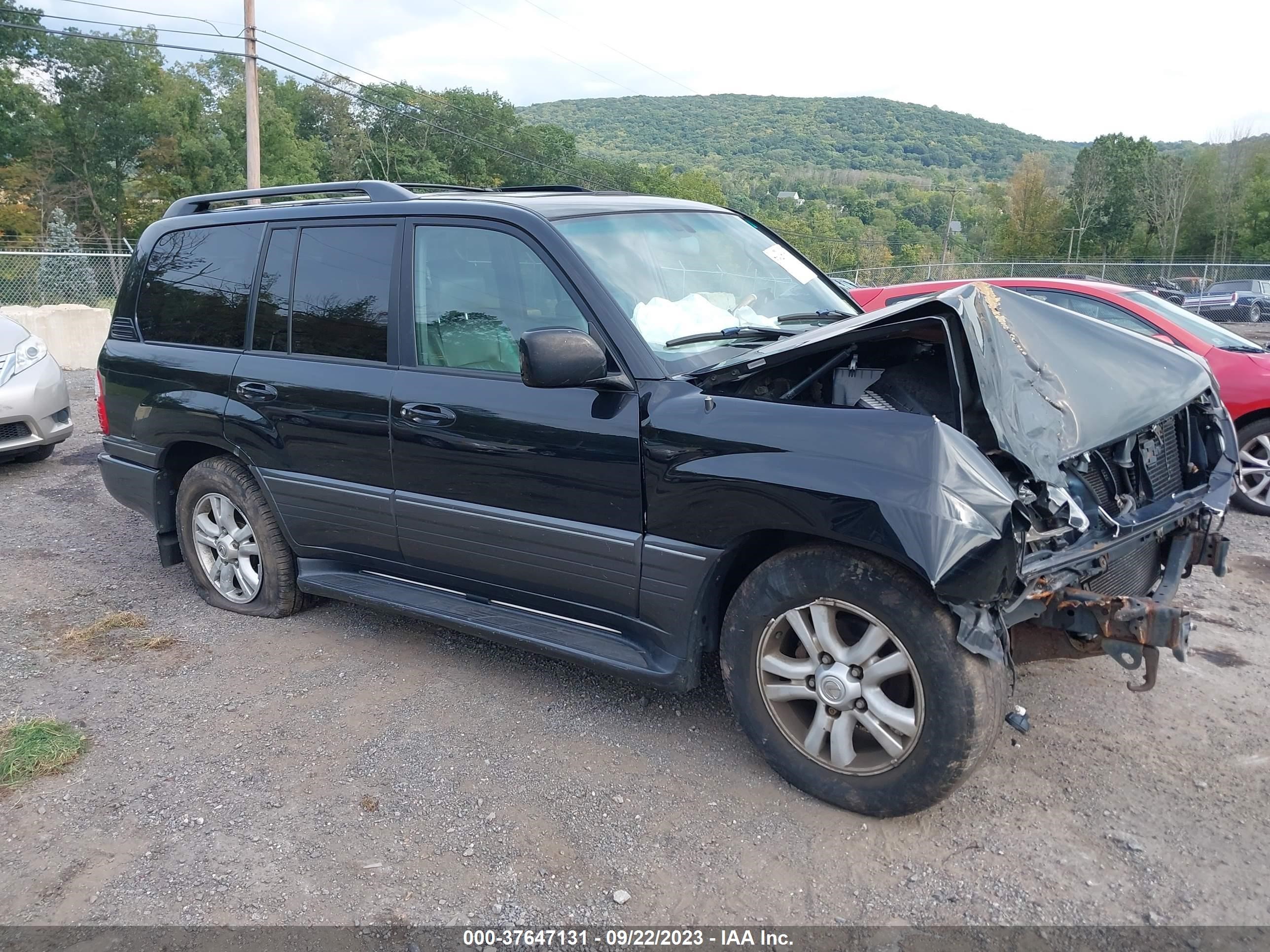 lexus lx 2005 jtjht00w054001497