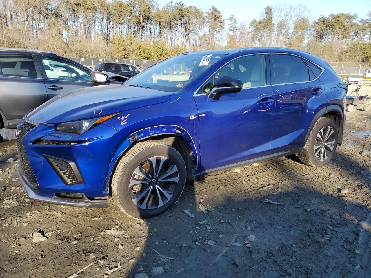 lexus nx 2021 jtjsardz7m2258221