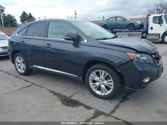 lexus rx 450h 2010 jtjzb1ba4a2400725