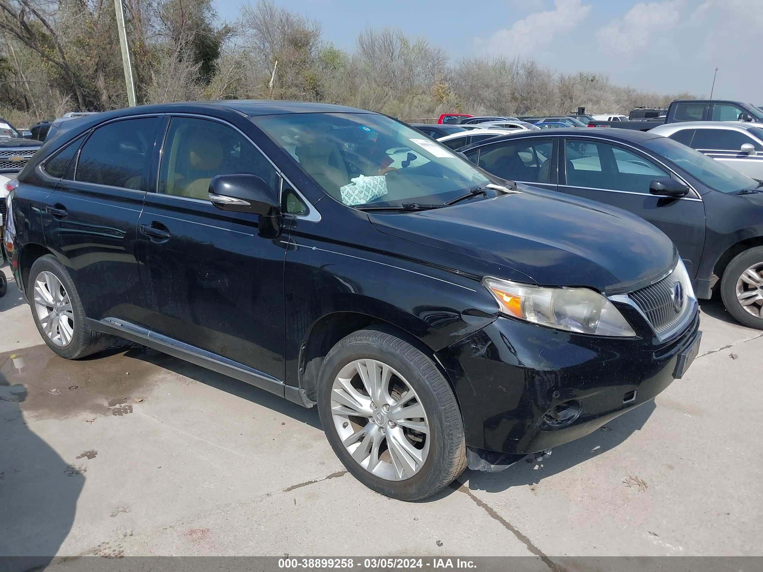 lexus rx 2010 jtjzb1ba7a2400427