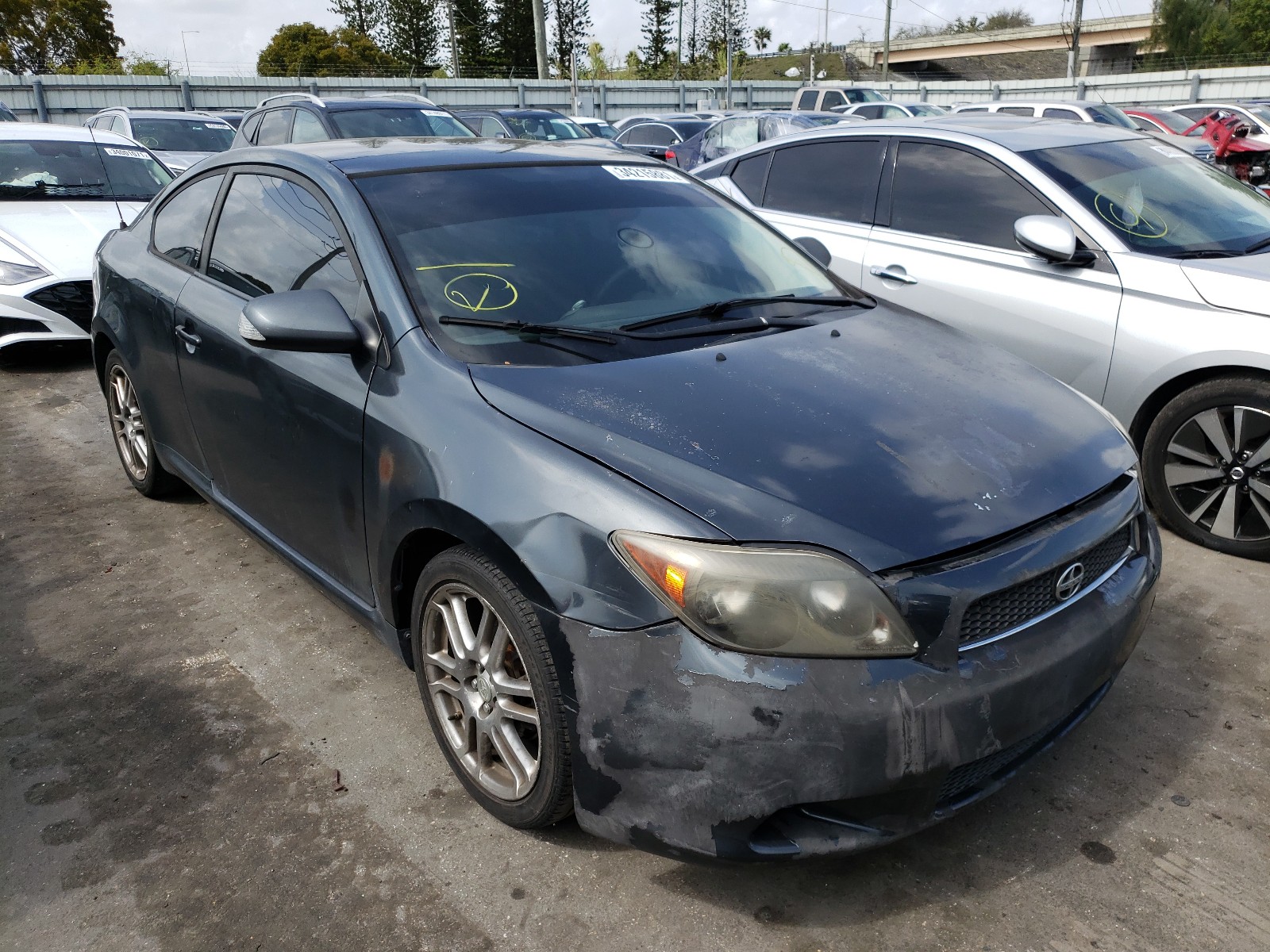 toyota scion tc 2007 jtkde177270144325