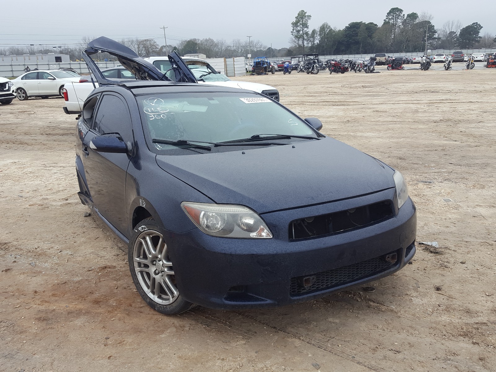 toyota scion tc 2007 jtkde177x70166685