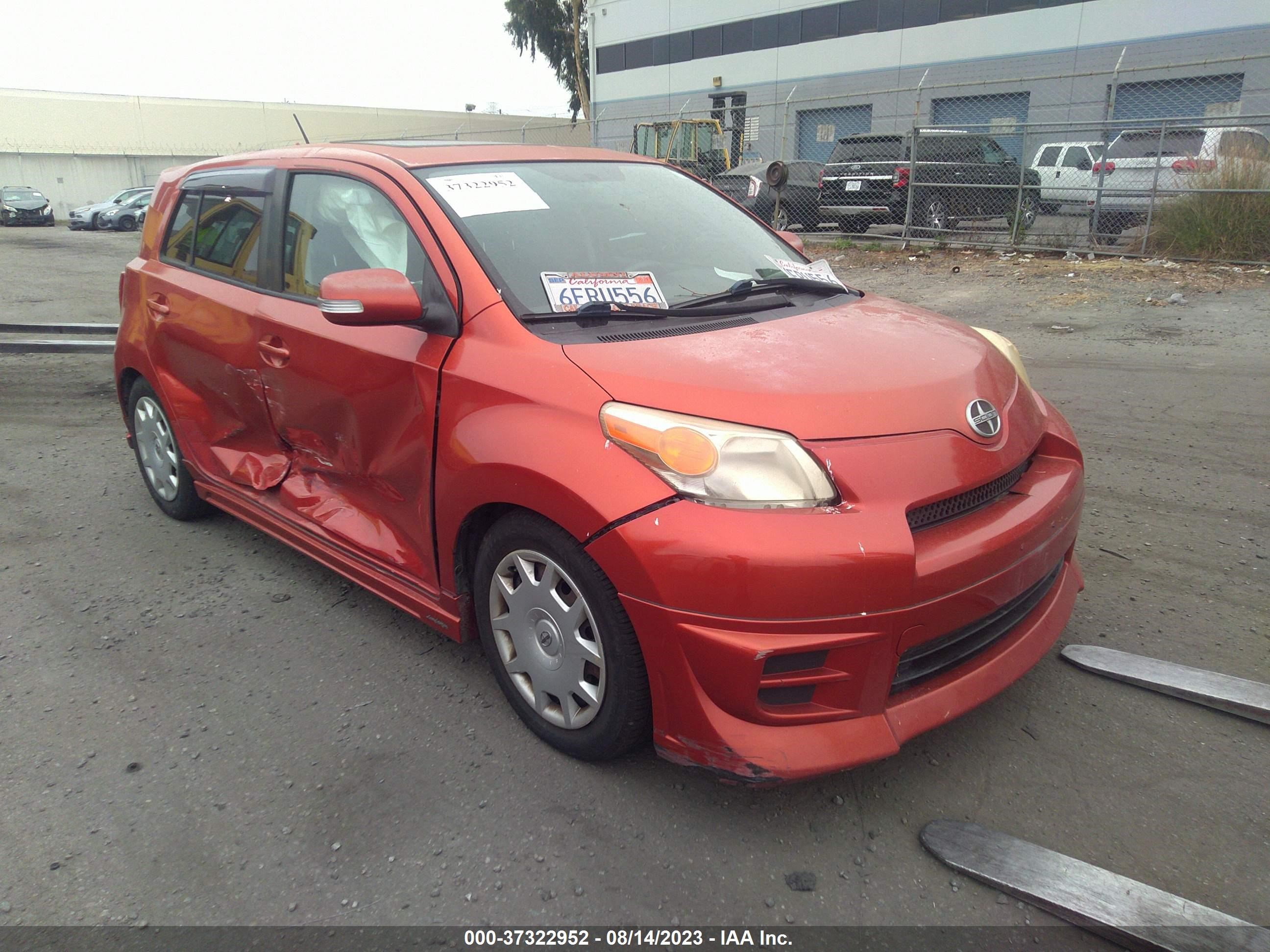 scion xd 2008 jtkku10468j029250