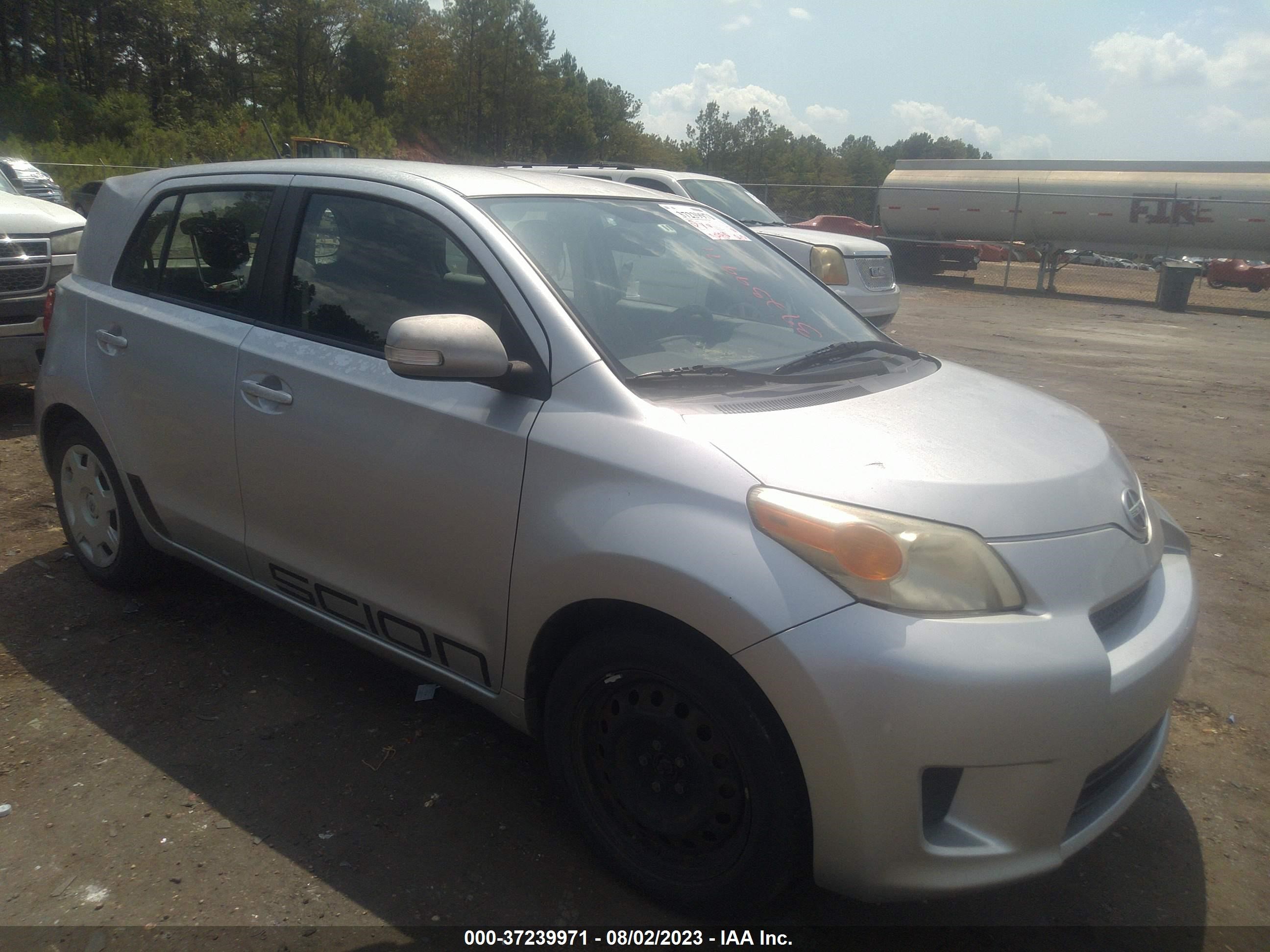 scion xd 2008 jtkku10478j020539