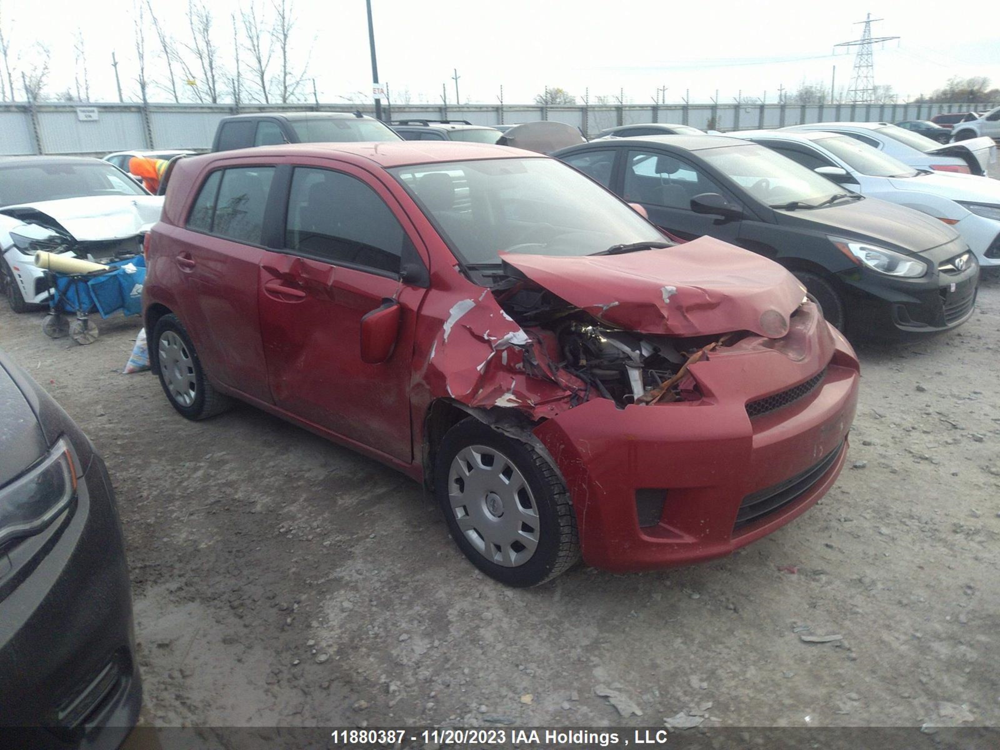 scion xd 2011 jtkku4b45b1007455