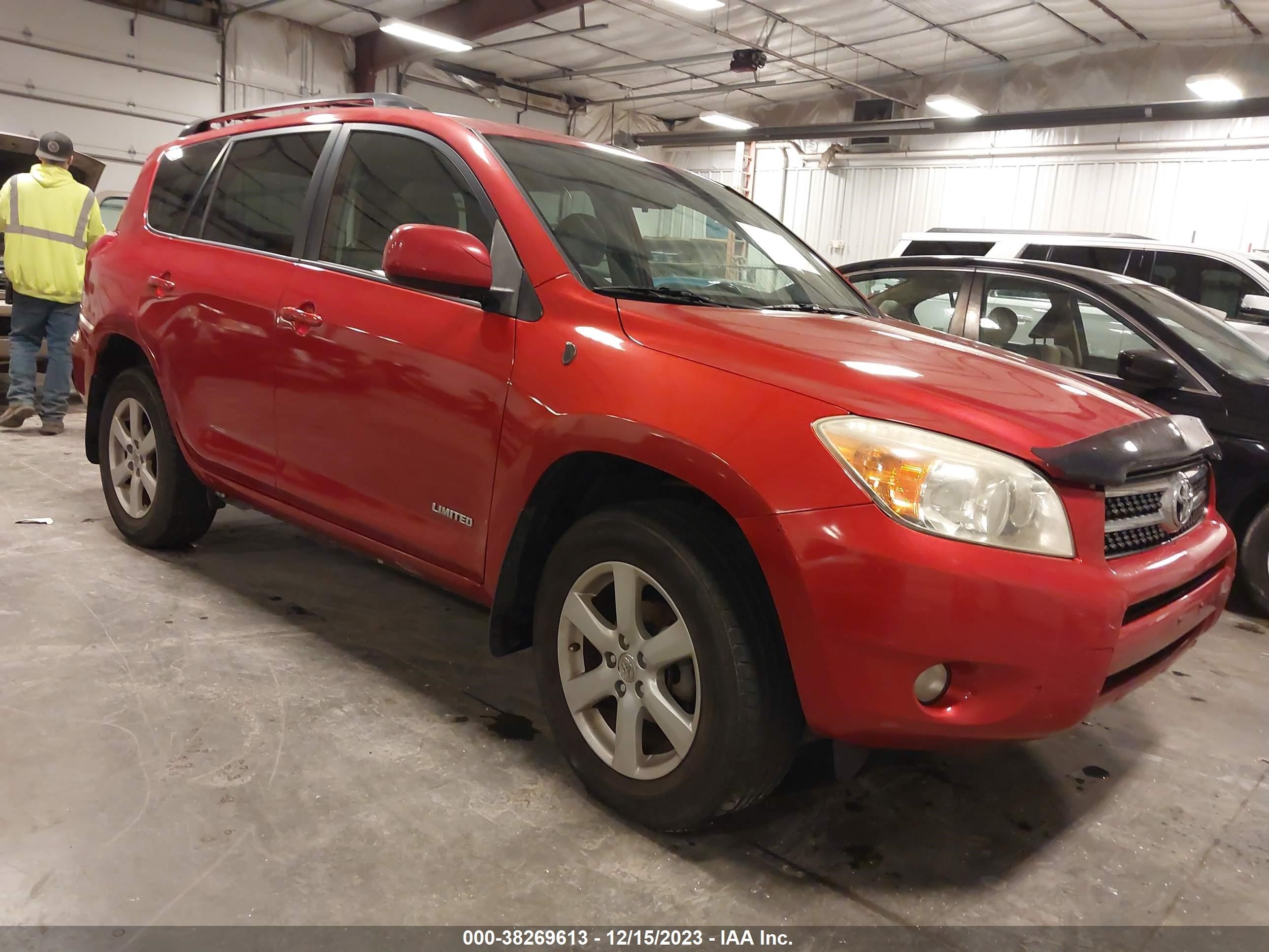 toyota rav4 limit 2007 jtmbd31v276046803