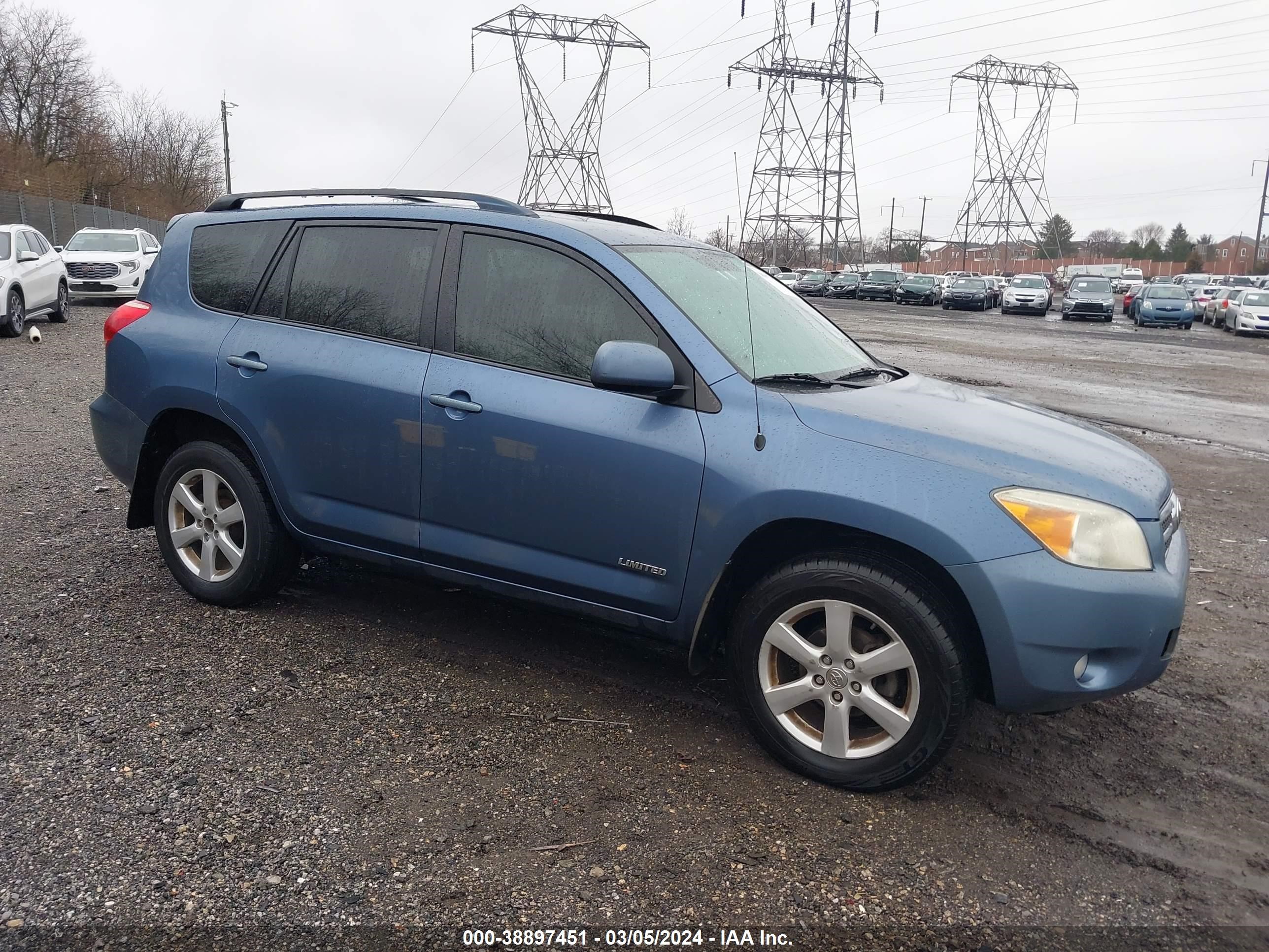 toyota rav4 limit 2008 jtmbd31v386073106