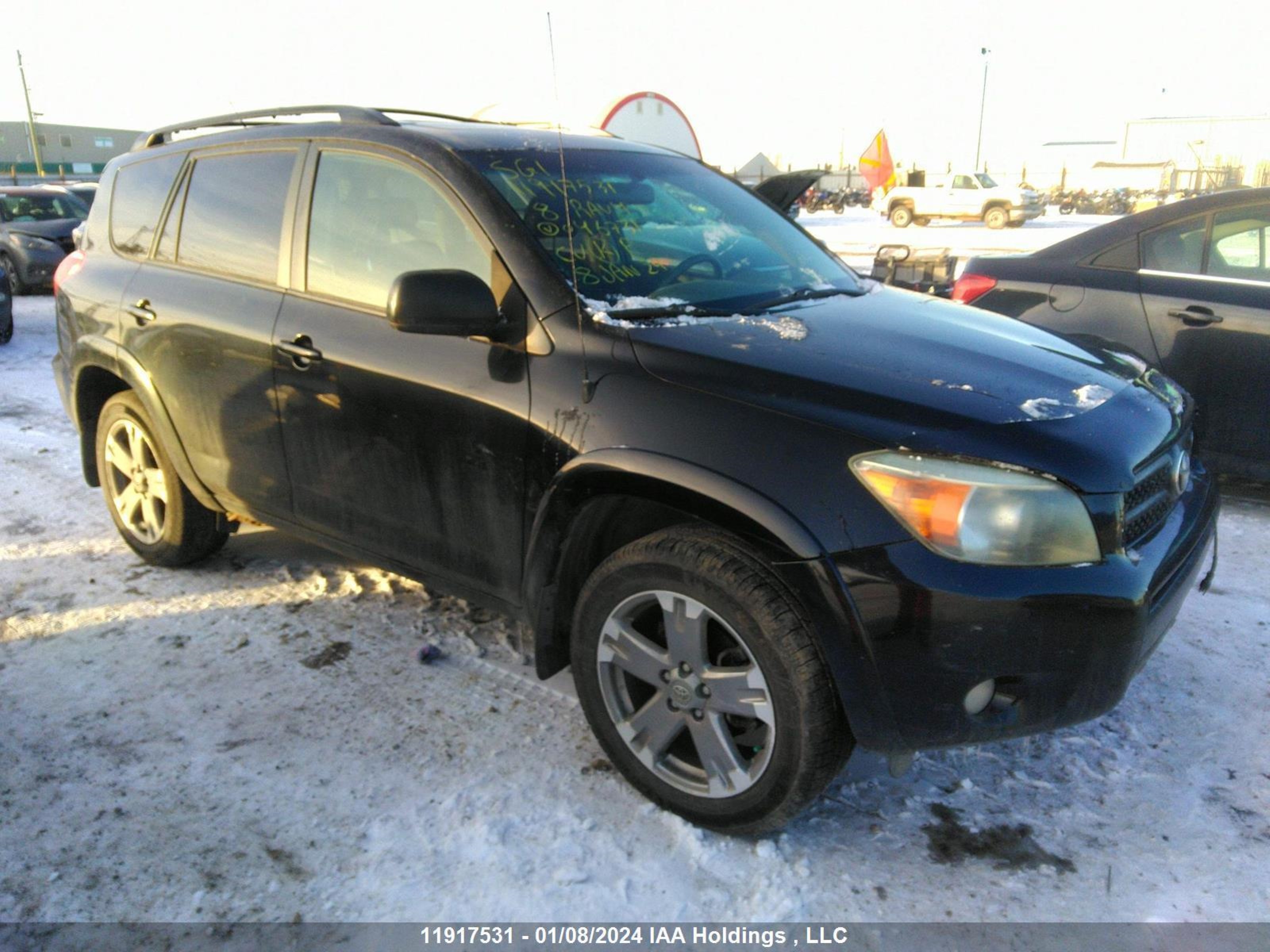 toyota rav 4 2008 jtmbk32v686046731