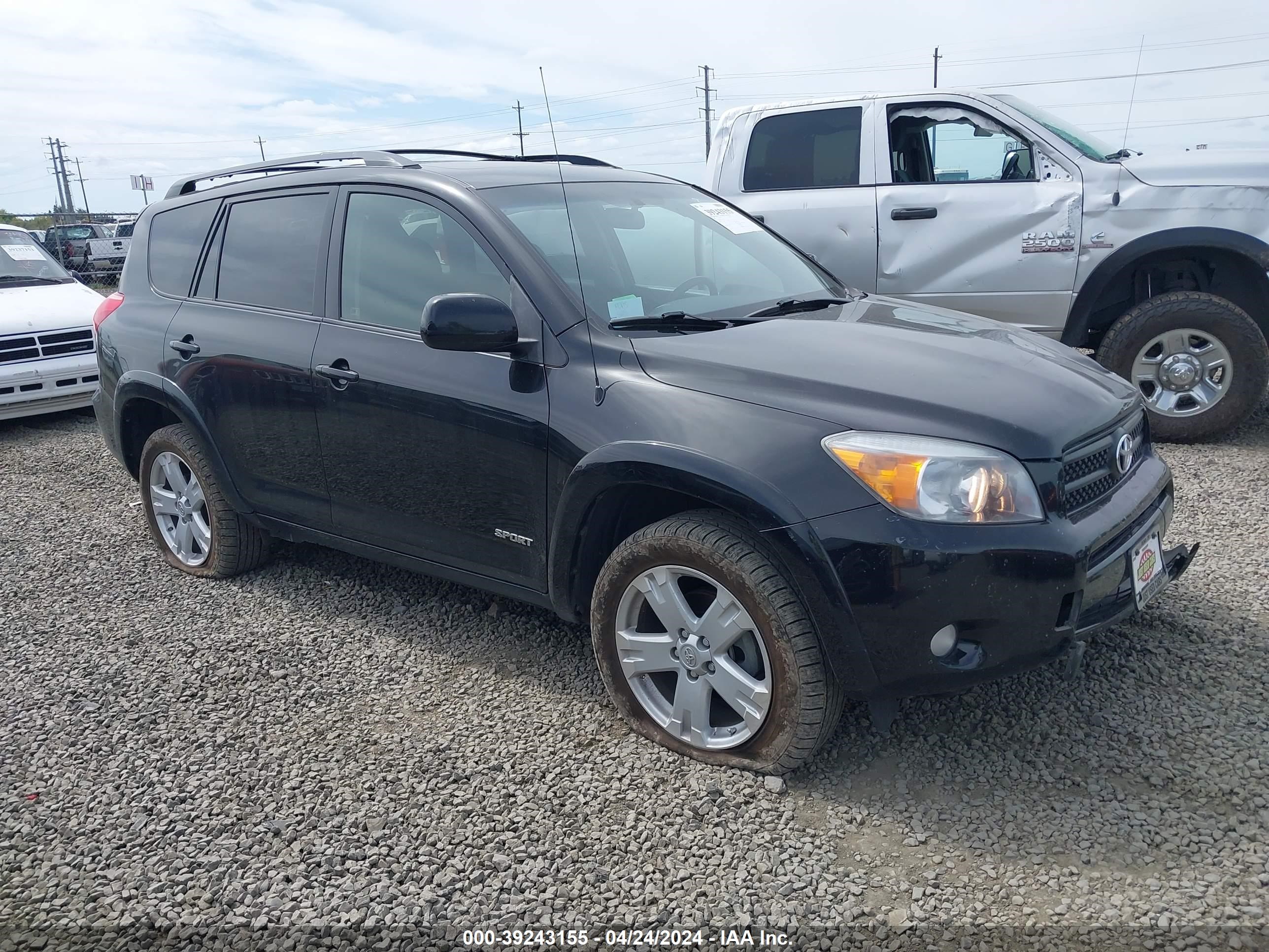 toyota rav 4 2007 jtmbk32v876017505