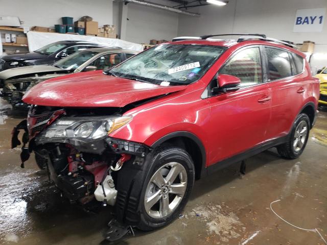 toyota rav4 xle 2015 jtmrfrev6fd114214