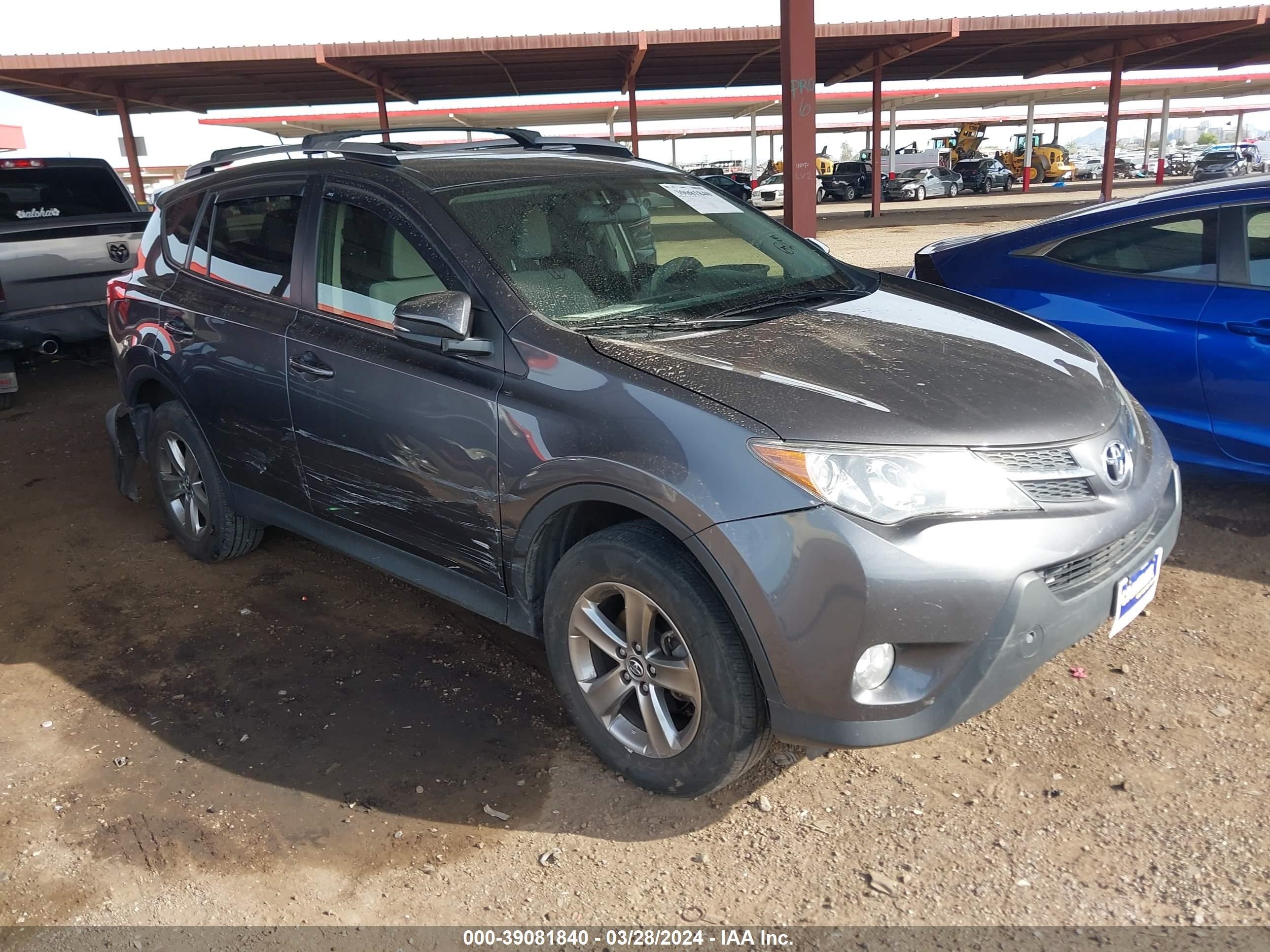 toyota rav 4 2015 jtmrfrevxfj050826