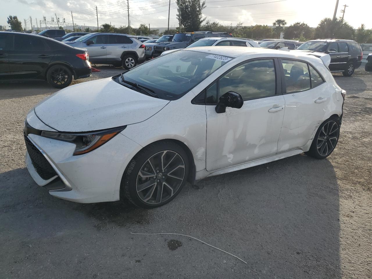 toyota corolla 2022 jtna4mbe2n3158592