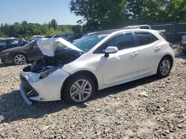 toyota corolla 2021 jtnb4mbe7m3126885