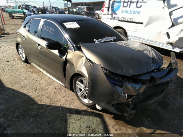 toyota corolla hatchback 2020 jtnb4rbe7l3085282