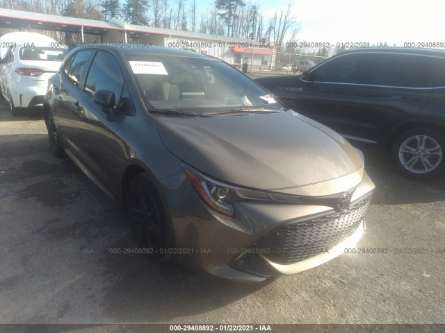 toyota corolla hatchback 2020 jtnb4rbexl3093313