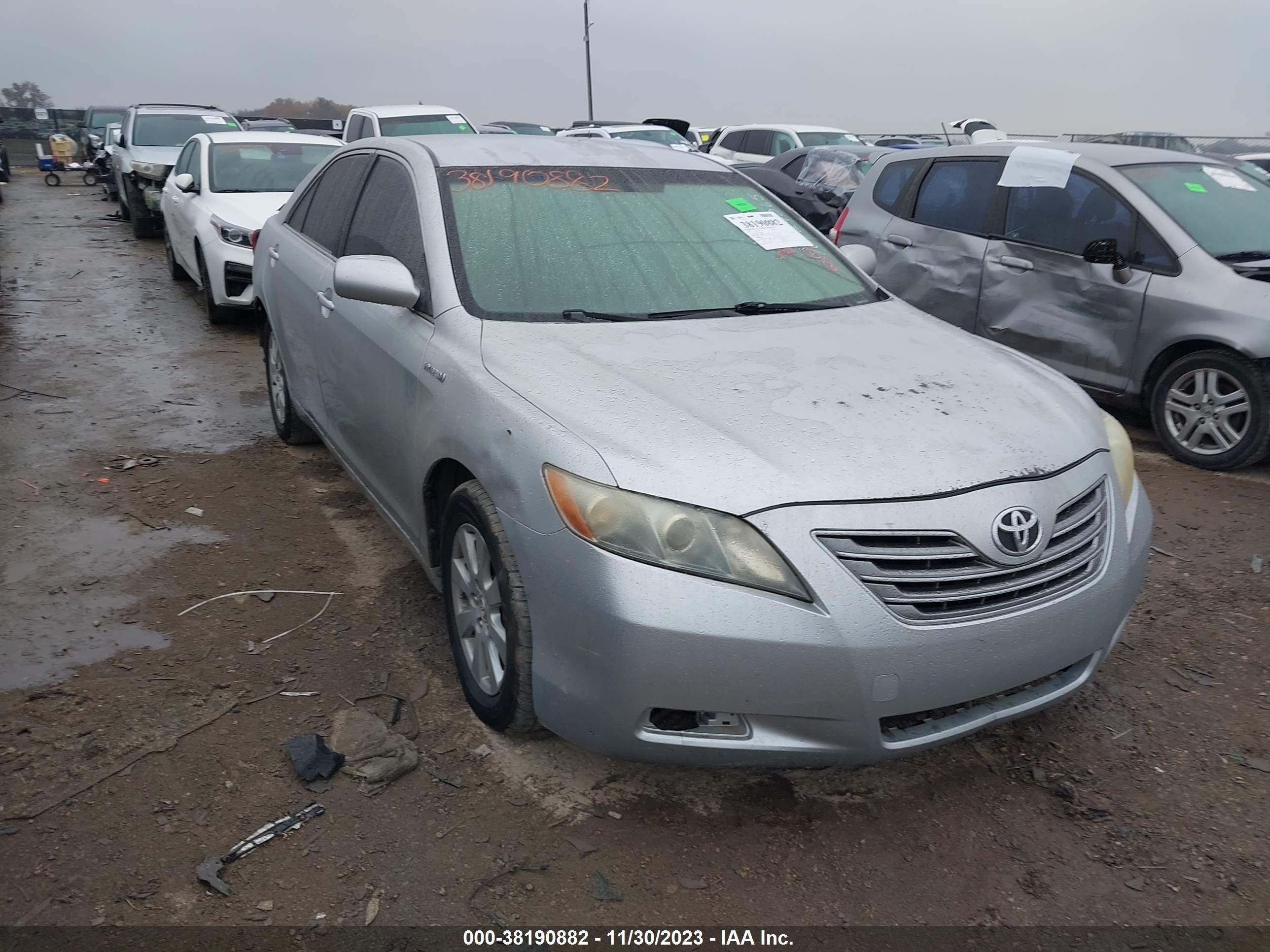 toyota camry 2007 jtnbb46k073028307