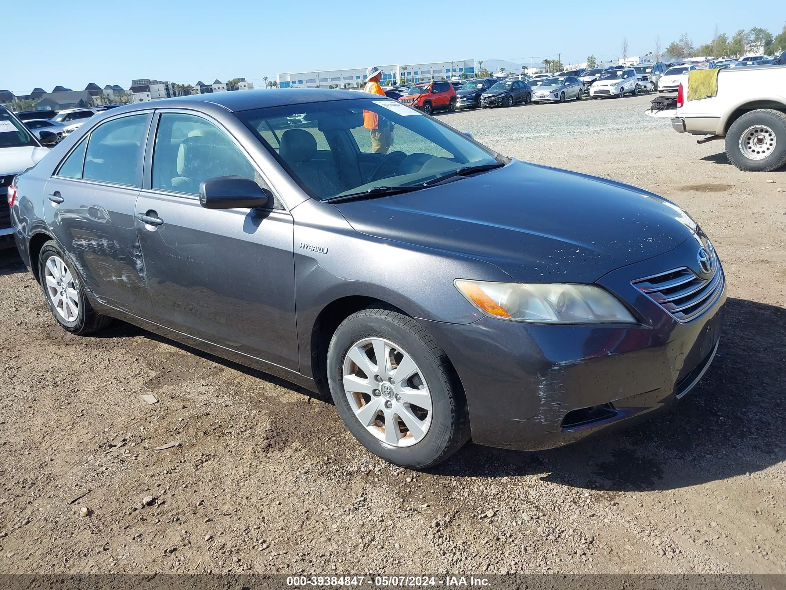 toyota camry 2007 jtnbb46k173015193