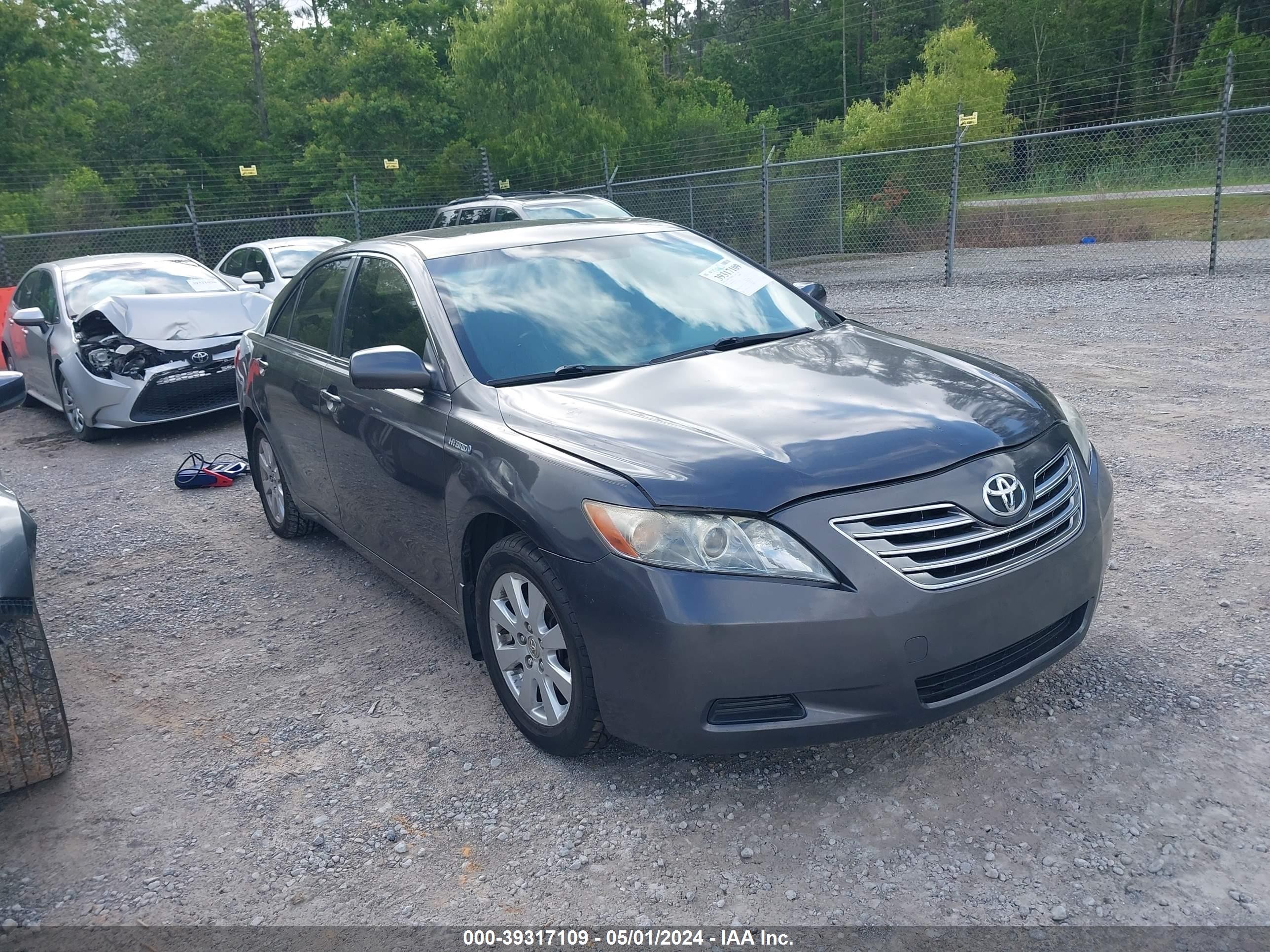 toyota camry 2007 jtnbb46k273021388