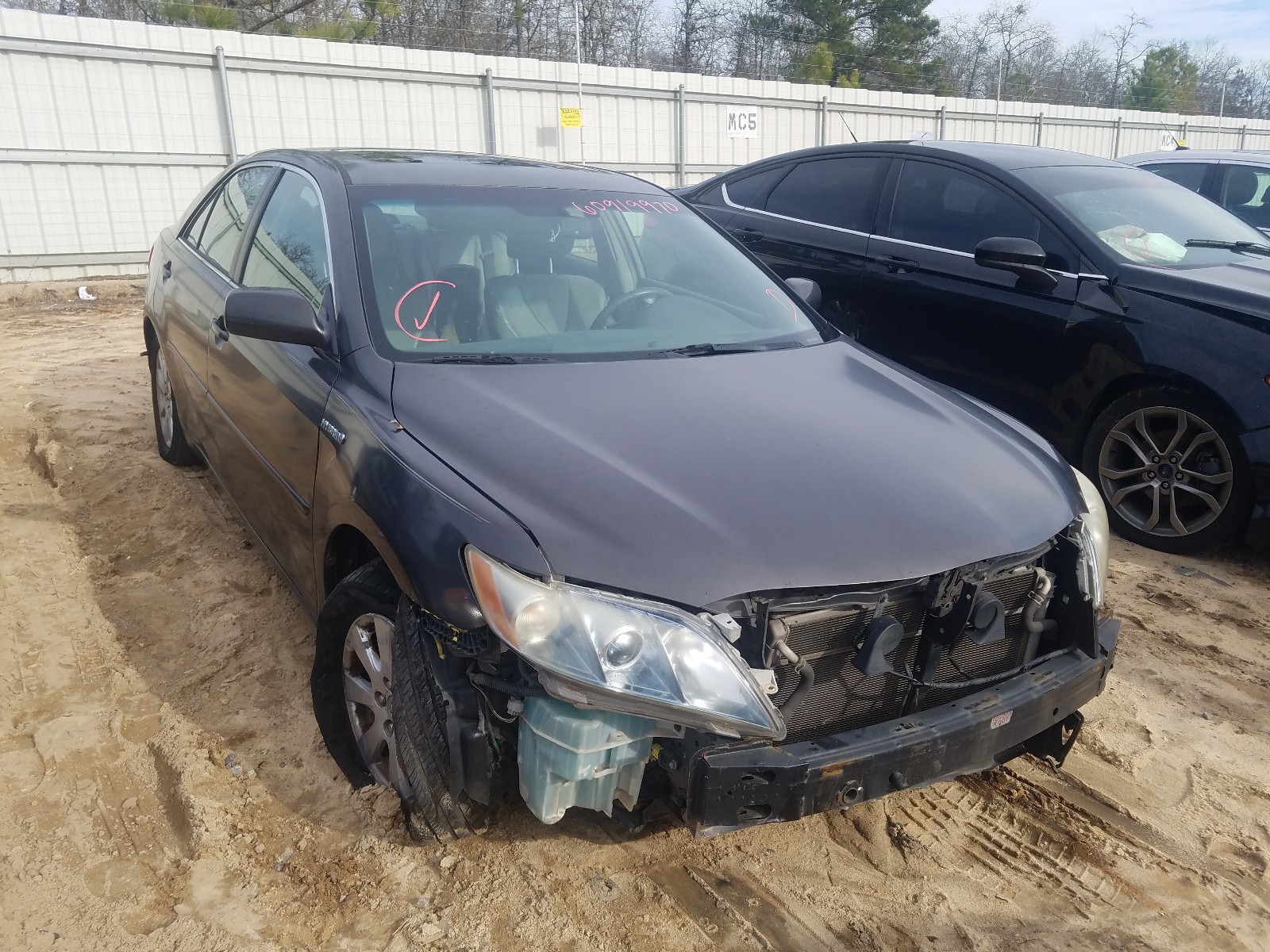 toyota camry hybr 2007 jtnbb46k373042301