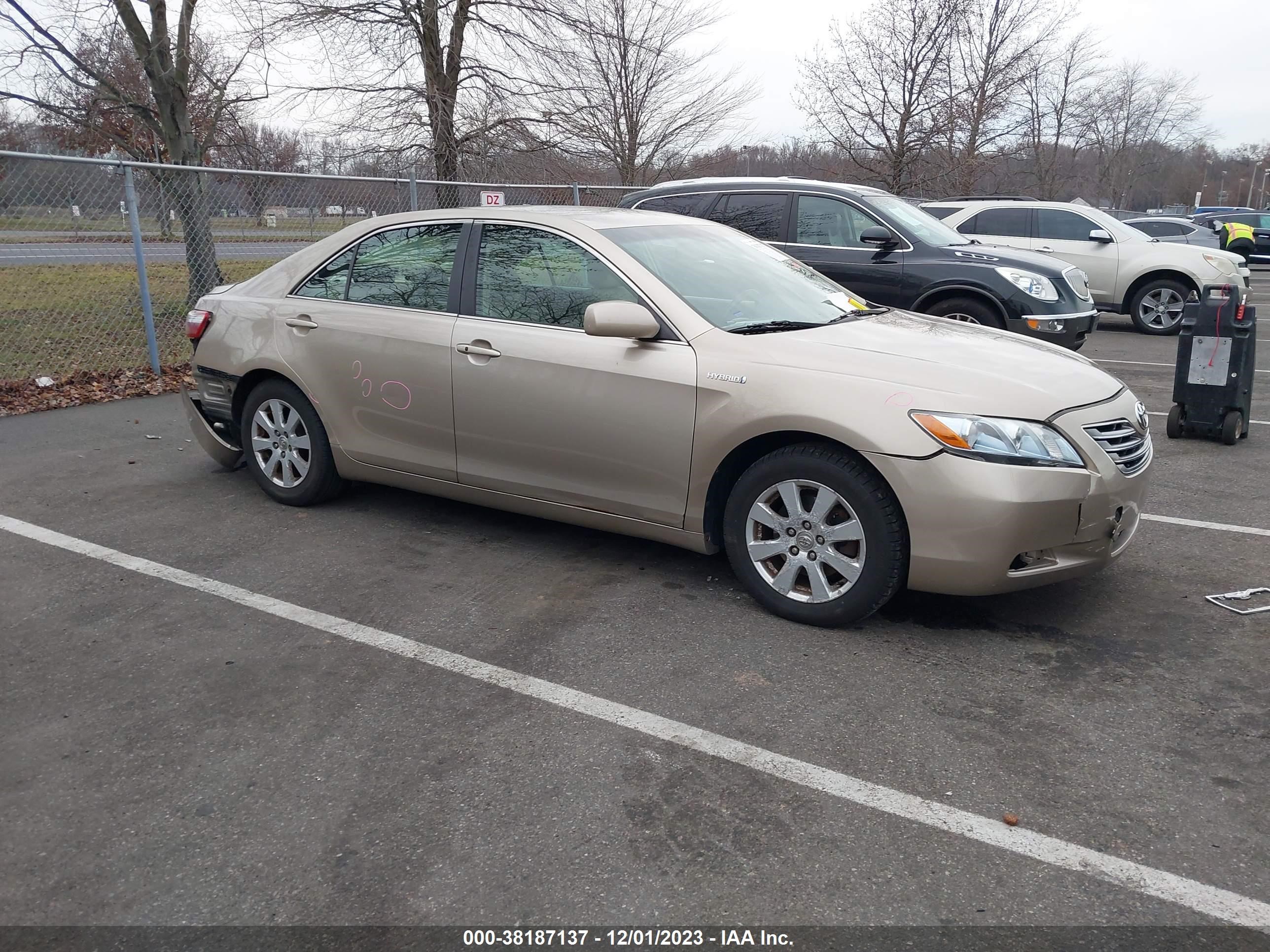 toyota camry 2007 jtnbb46k573002365