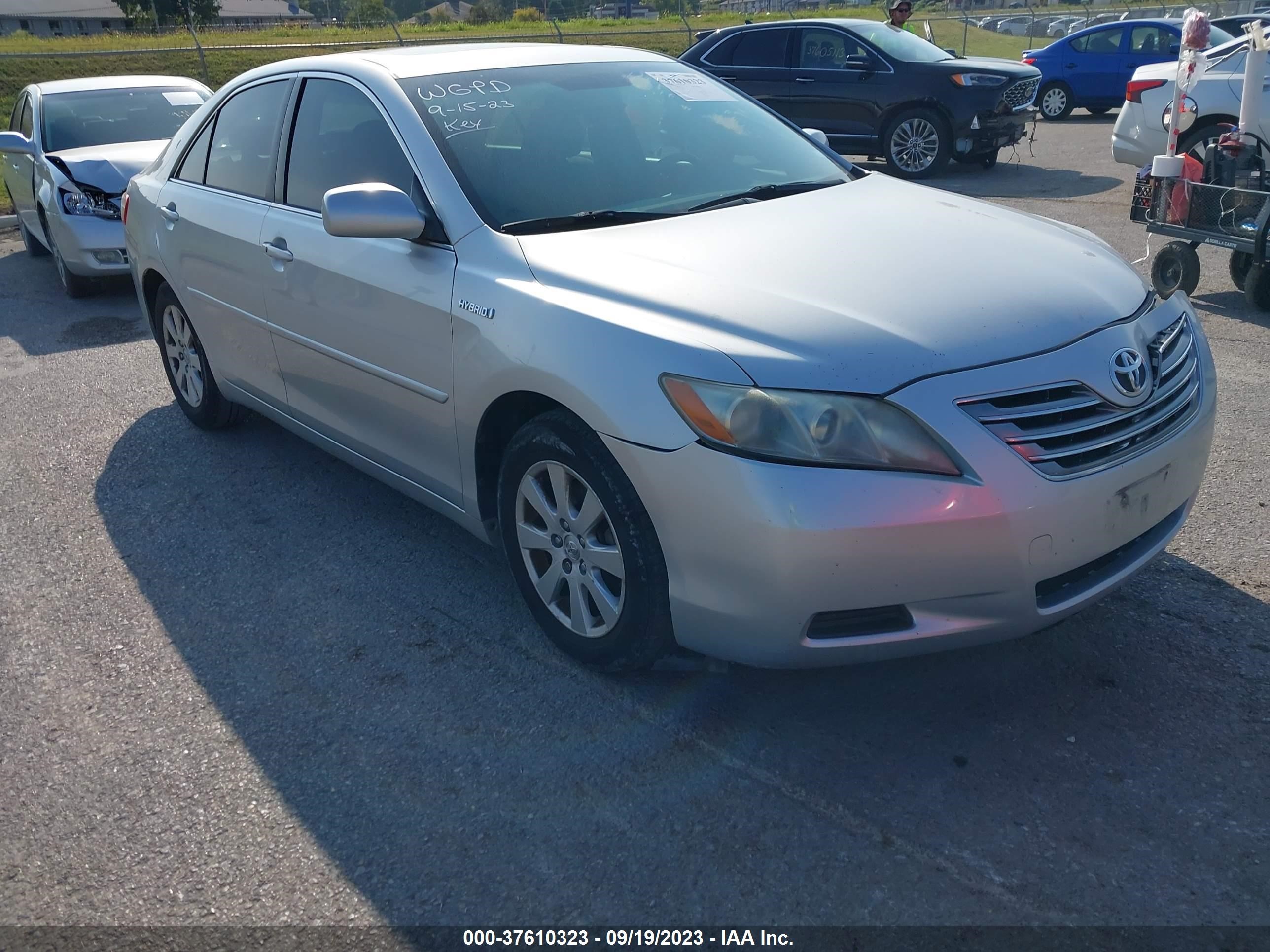 toyota camry 2007 jtnbb46k773025503