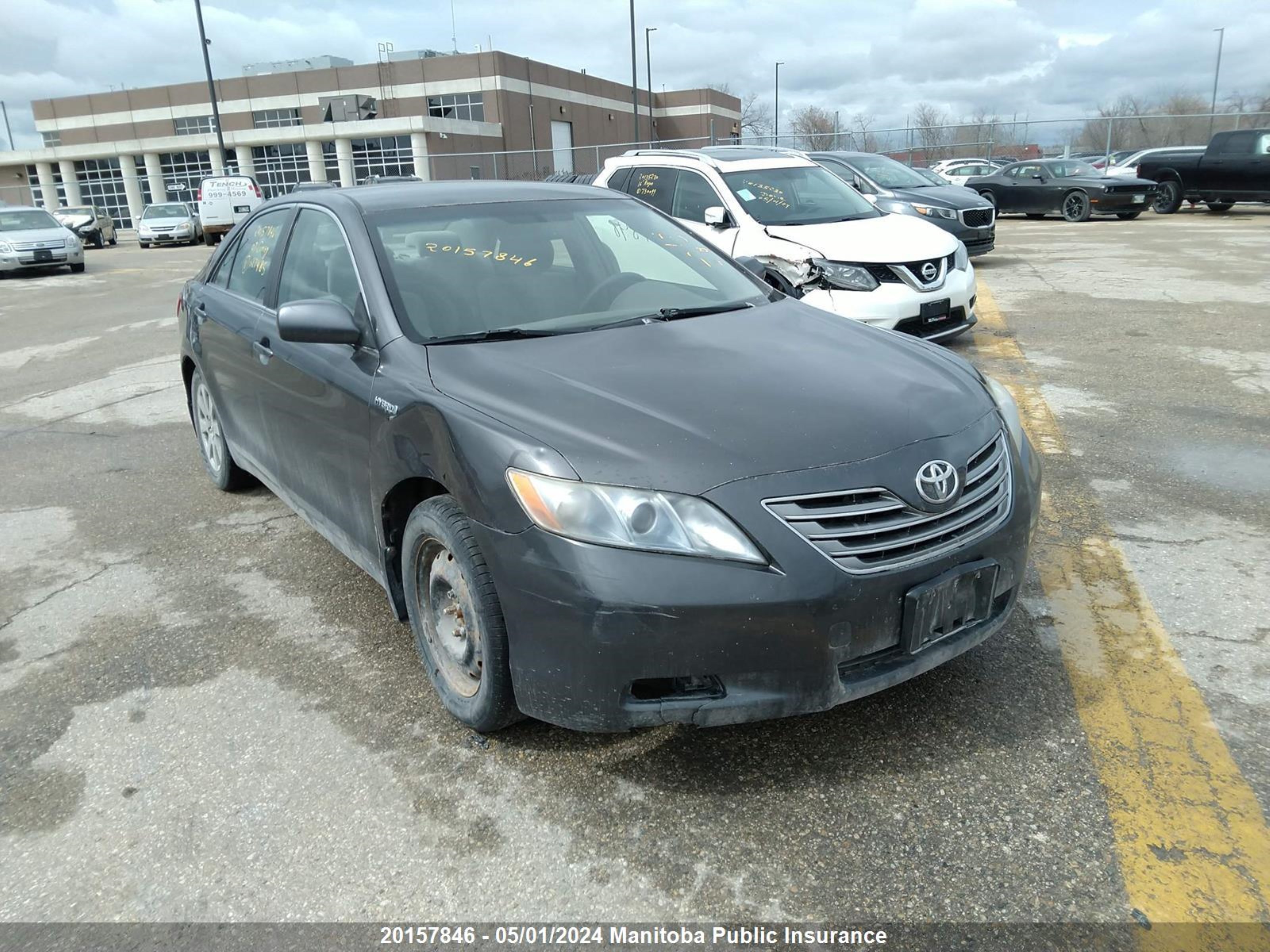 toyota camry 2007 jtnbb46k873027485