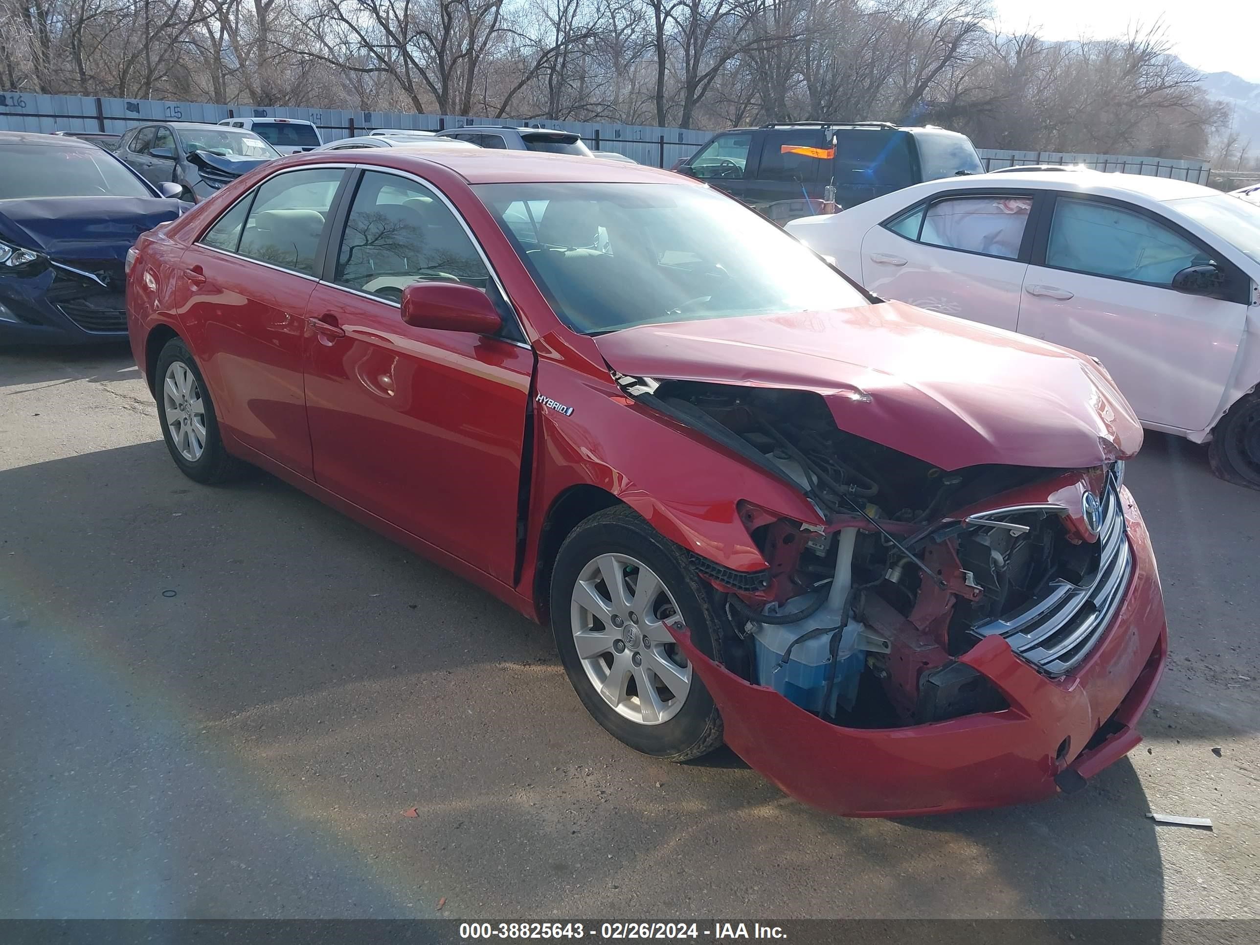 toyota camry 2007 jtnbb46k873029575