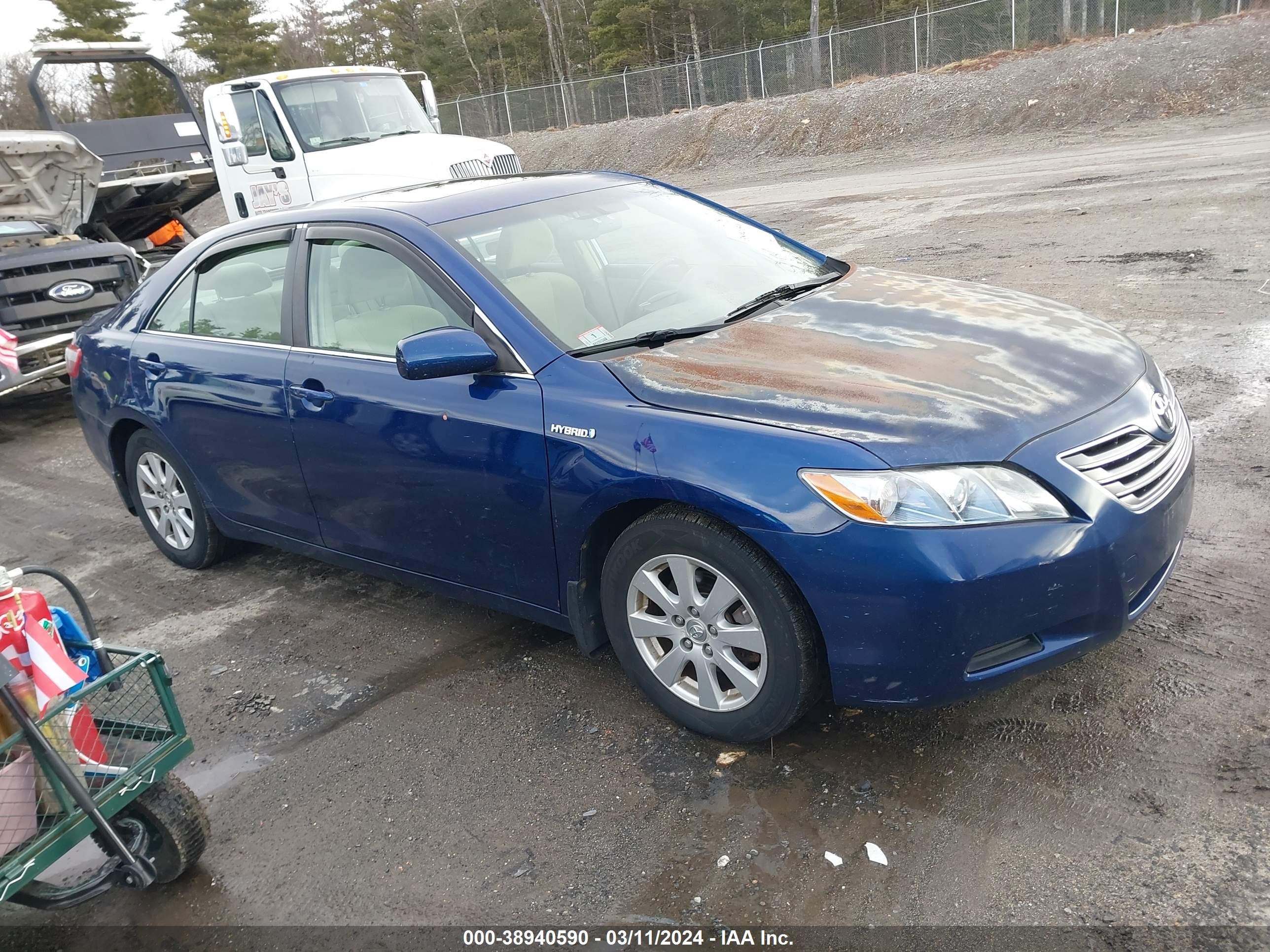 toyota camry 2007 jtnbb46kx73033787