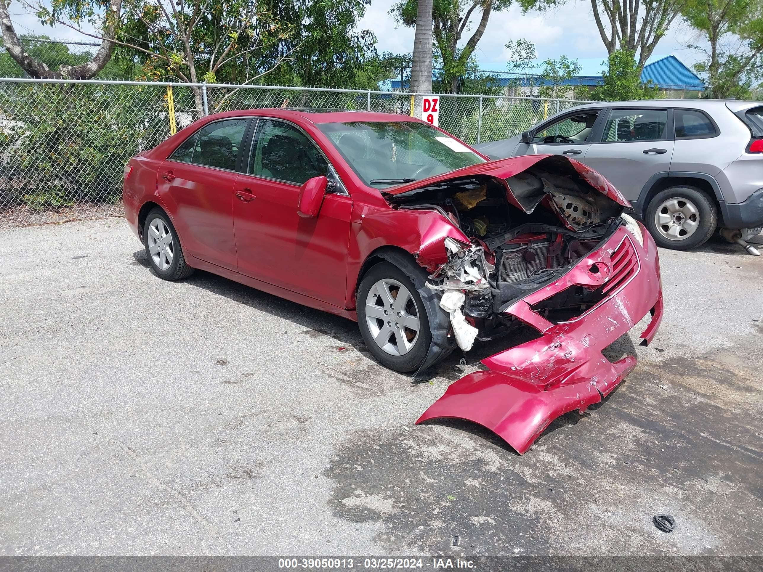 toyota camry 2007 jtnbe46k073021137