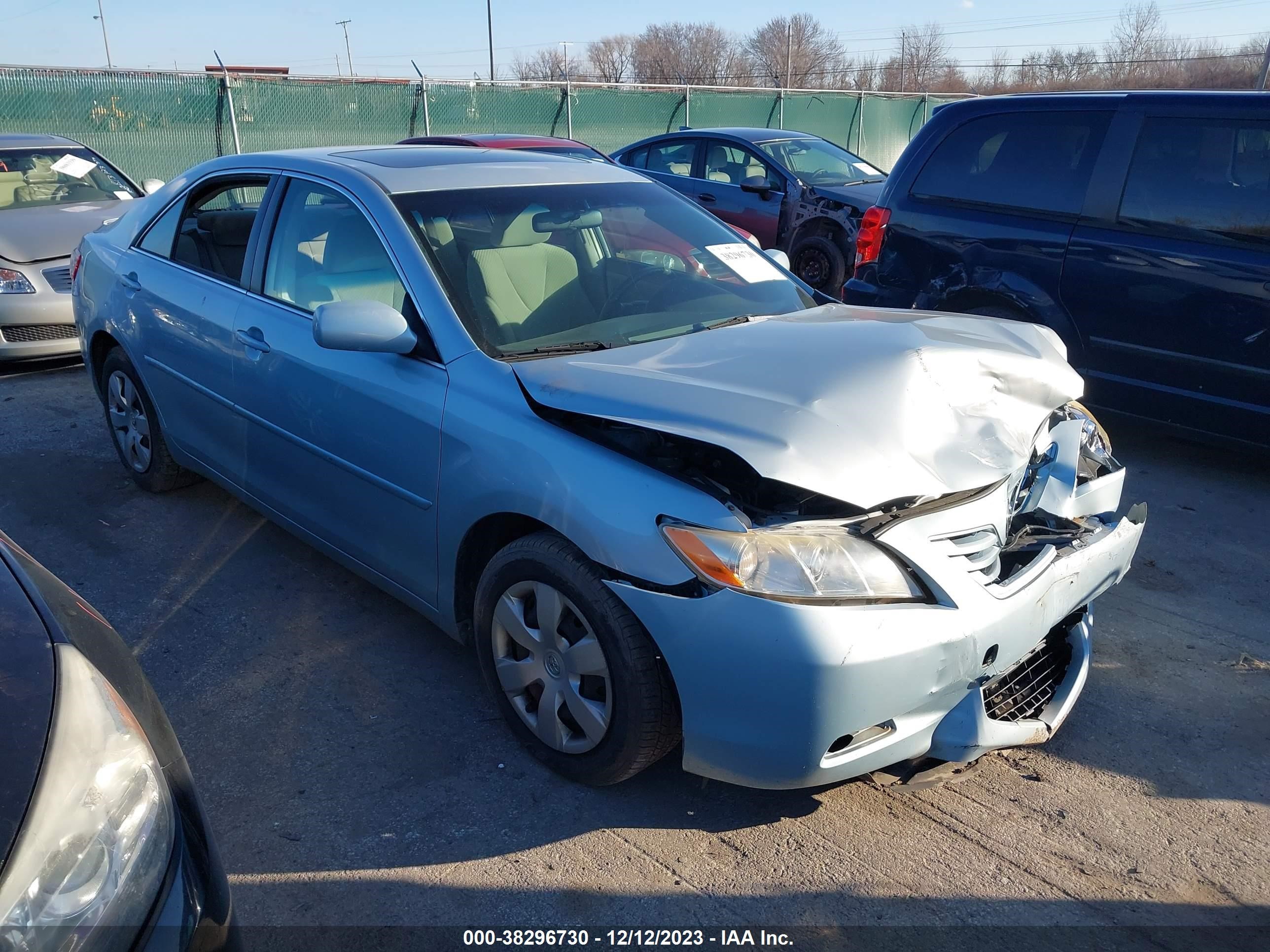 toyota camry 2007 jtnbe46k073069379