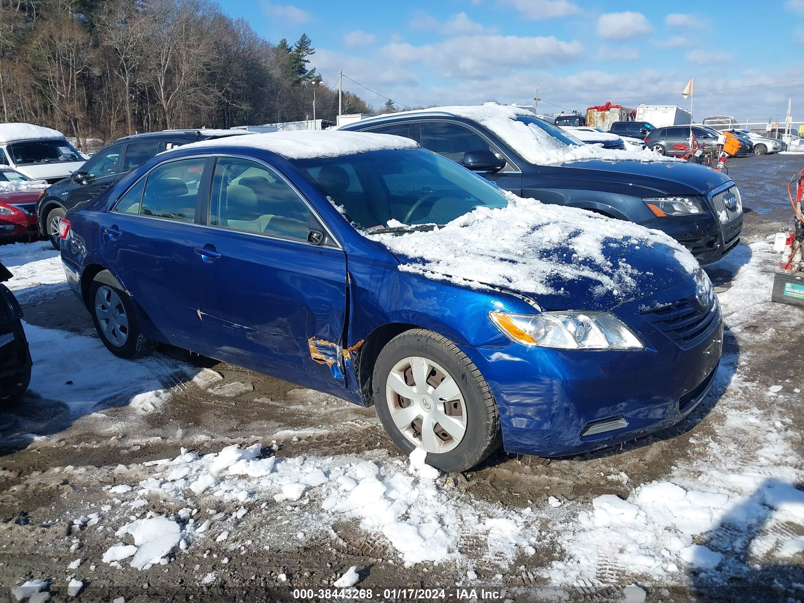 toyota camry 2007 jtnbe46k073077935