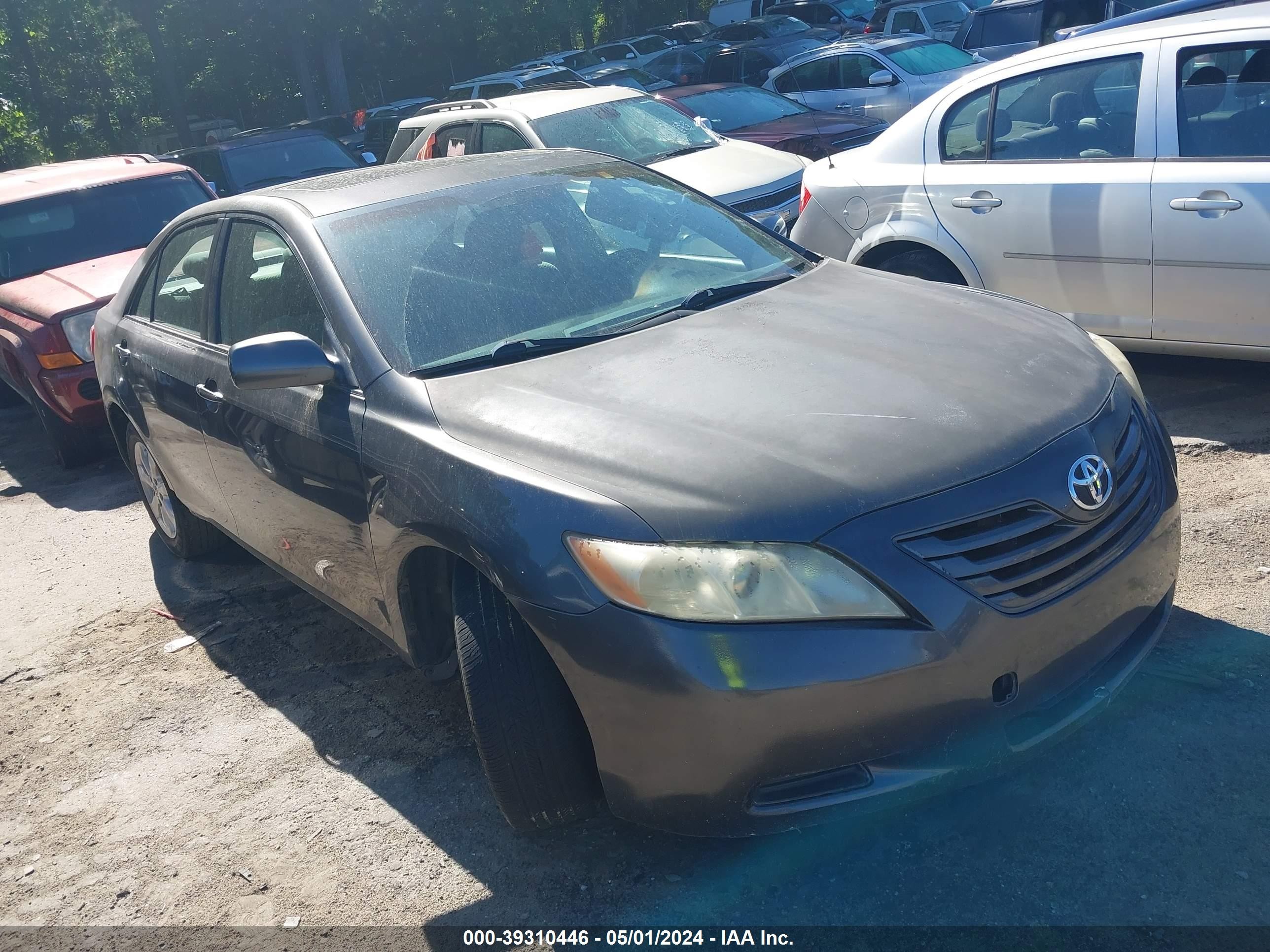 toyota camry 2007 jtnbe46k073085386