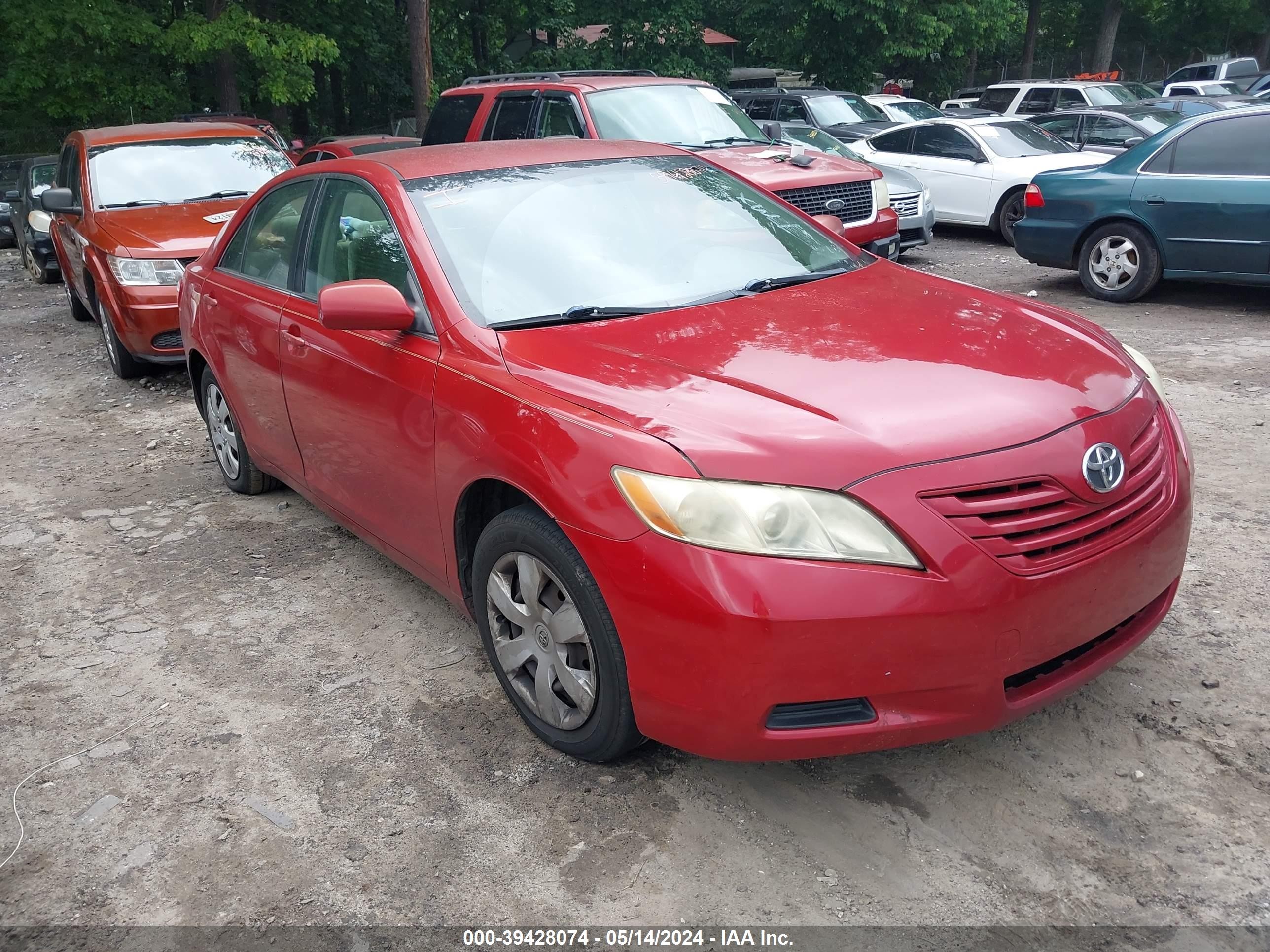 toyota camry 2007 jtnbe46k273035265