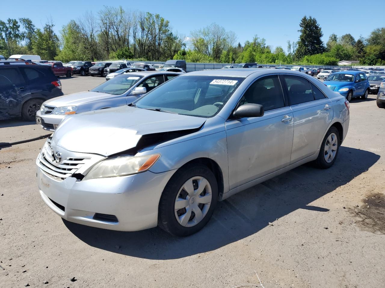 toyota camry 2007 jtnbe46k273046587