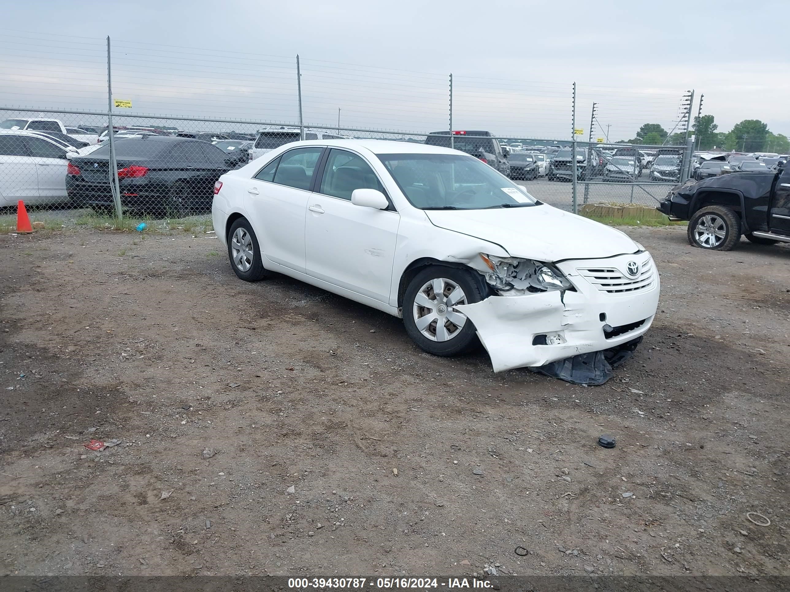 toyota camry 2007 jtnbe46k273119358