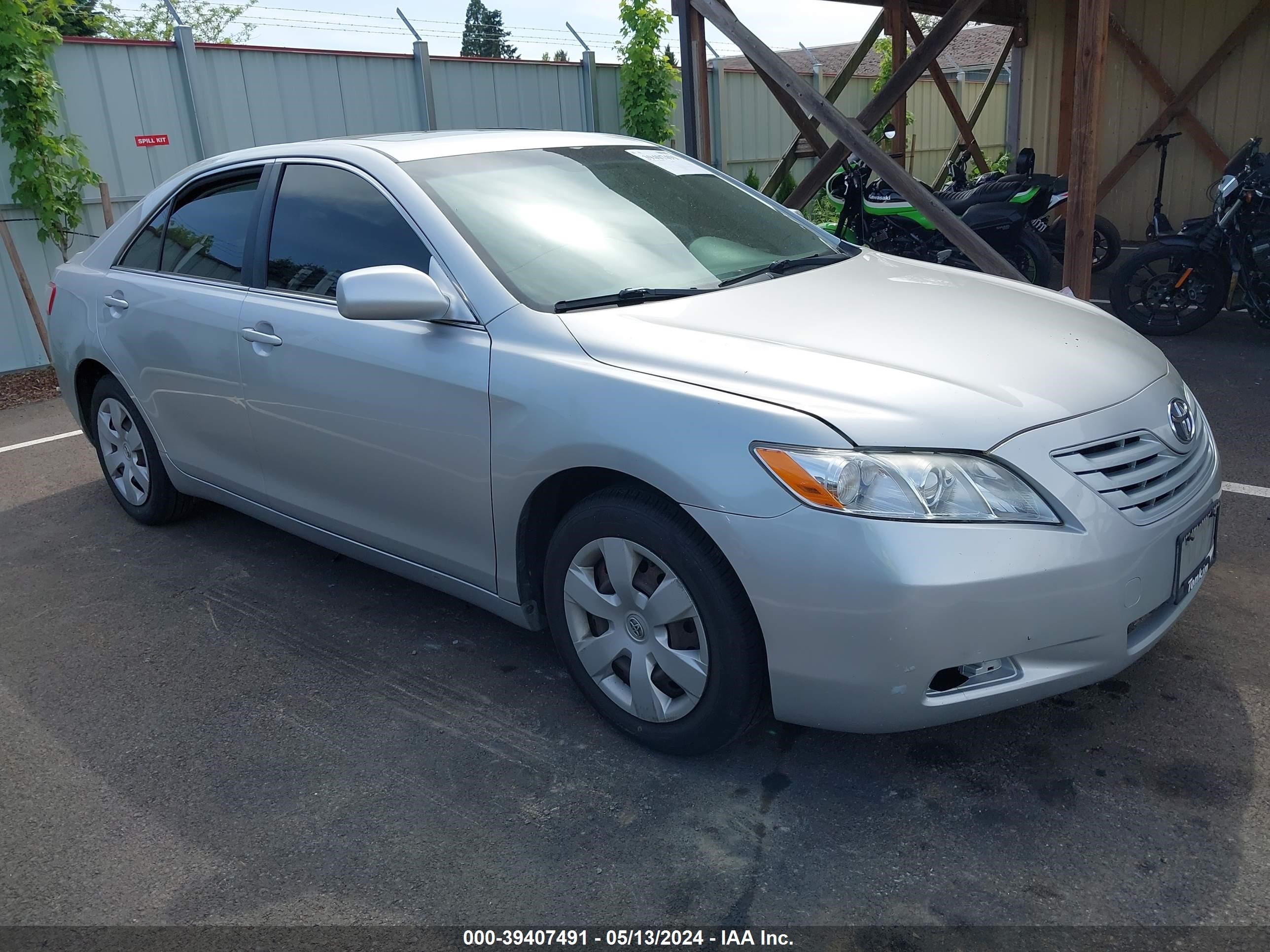 toyota camry 2007 jtnbe46k273120509