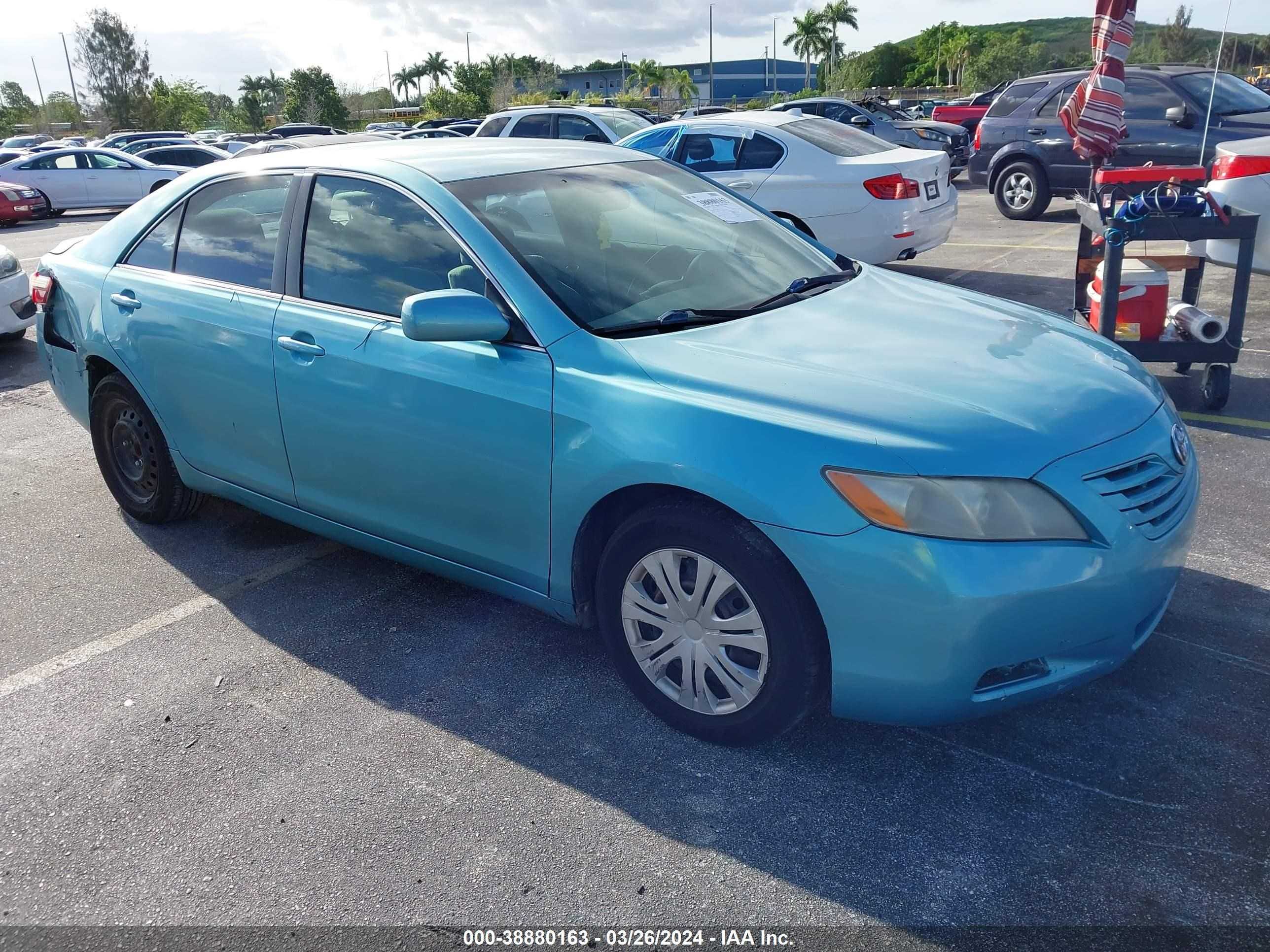 toyota camry 2007 jtnbe46k373060059