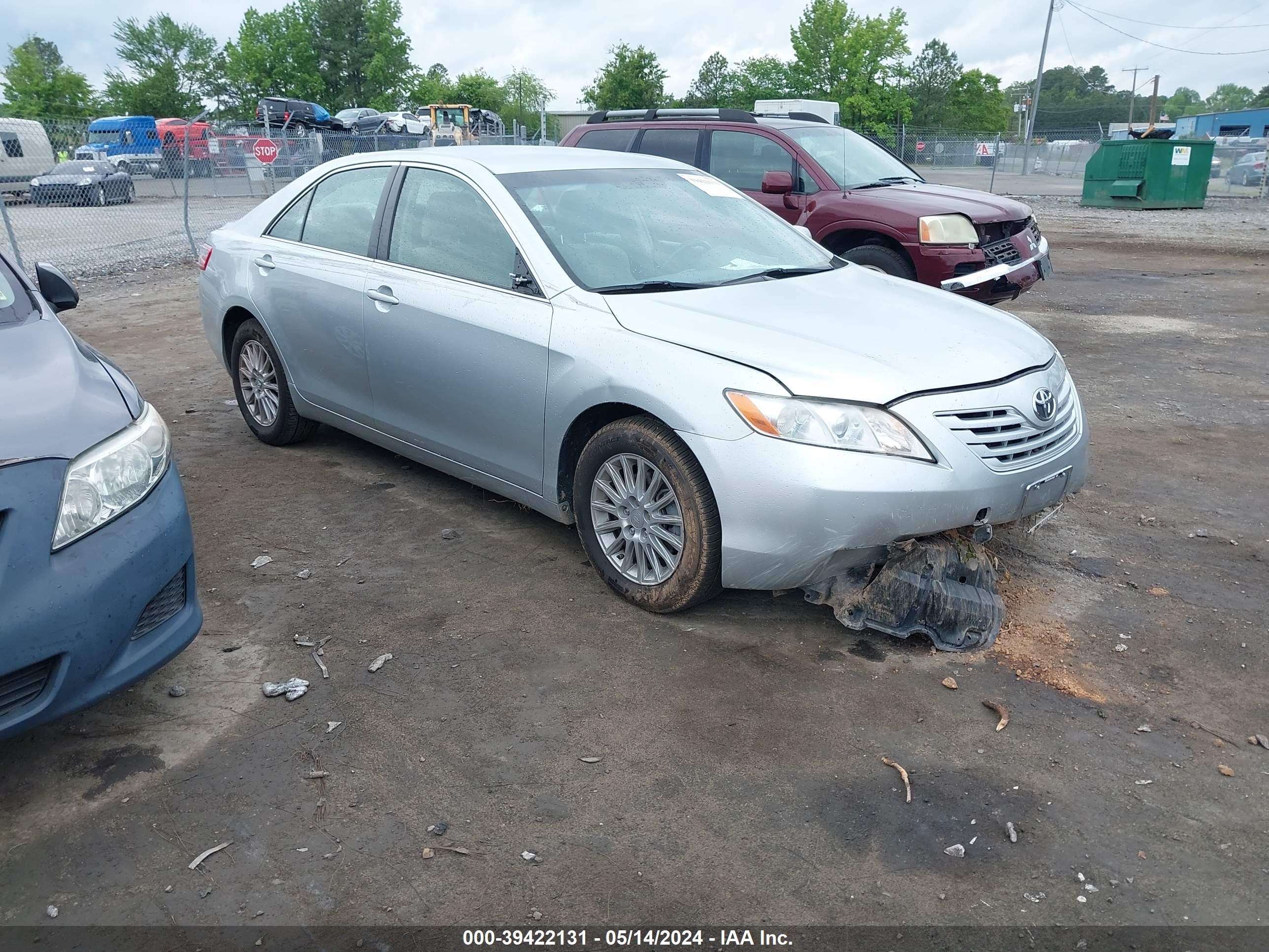 toyota camry 2007 jtnbe46k373106828