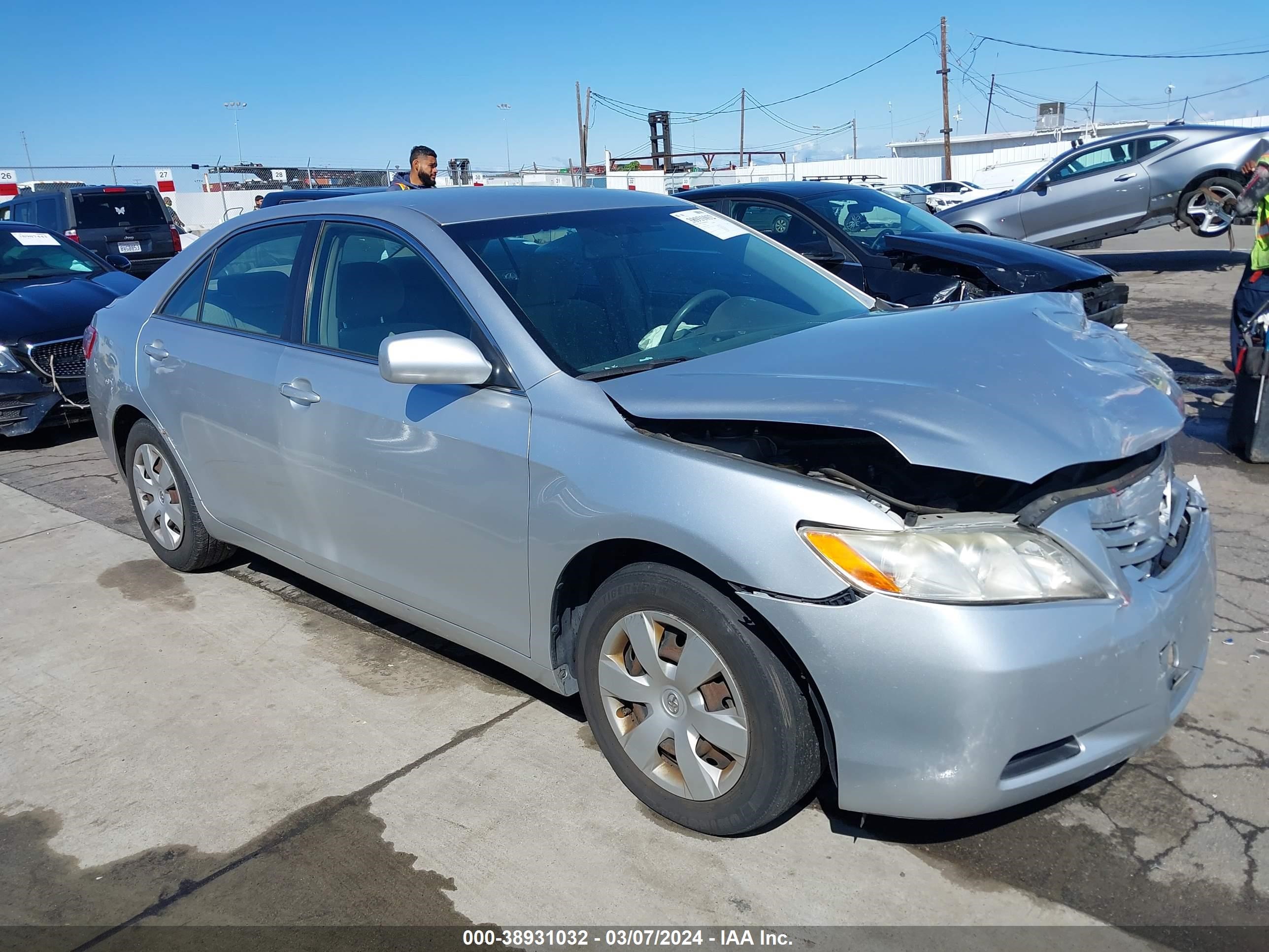 toyota camry 2007 jtnbe46k473077999