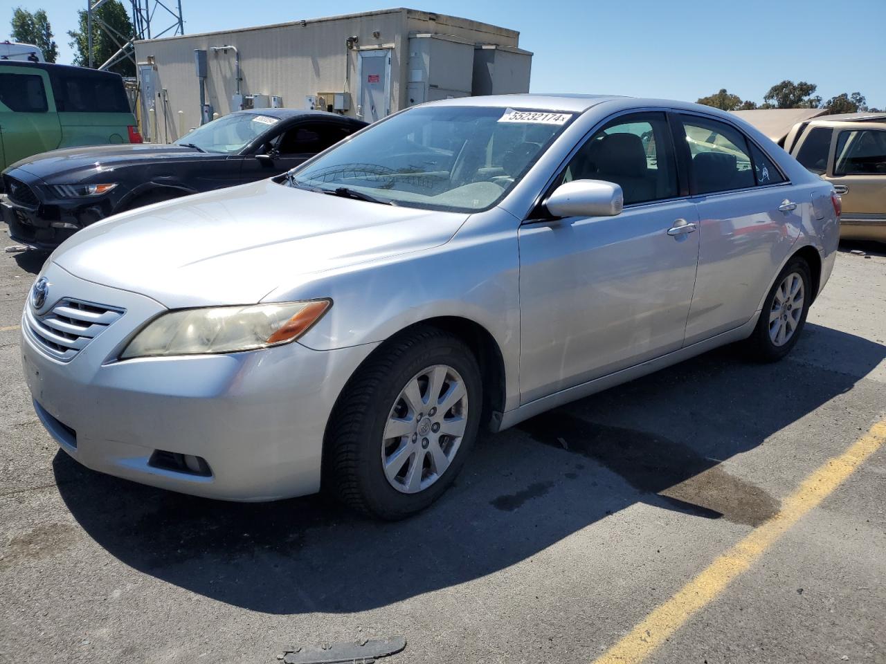 toyota camry 2007 jtnbe46k573011977