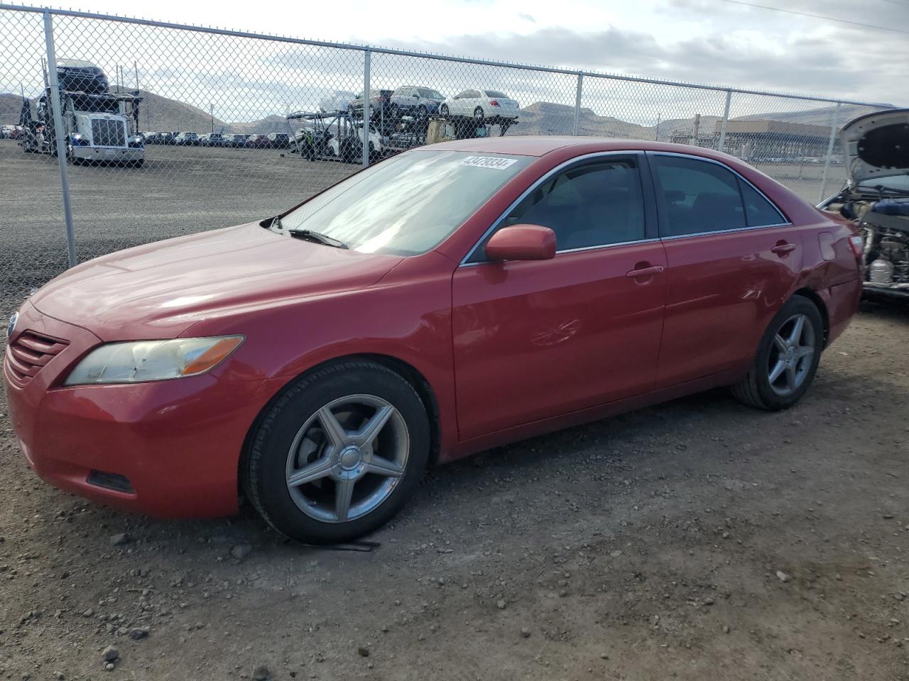 toyota camry 2007 jtnbe46k673001975