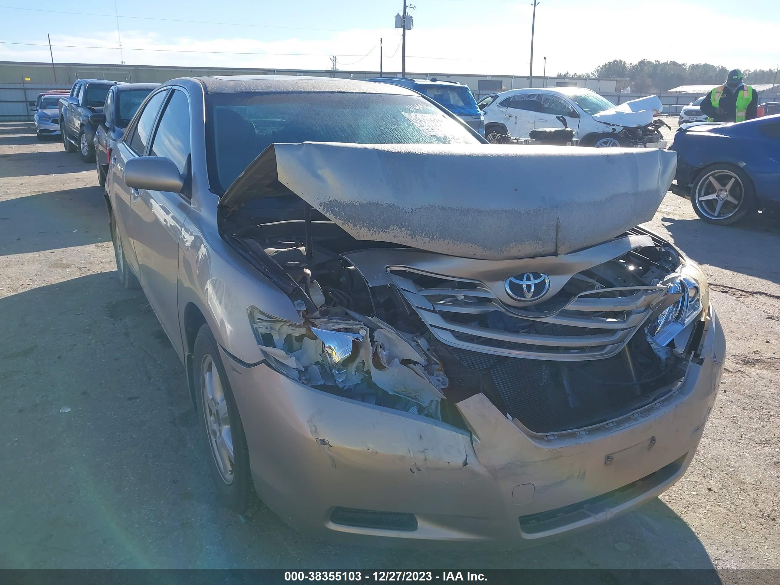 toyota camry 2007 jtnbe46k673073775