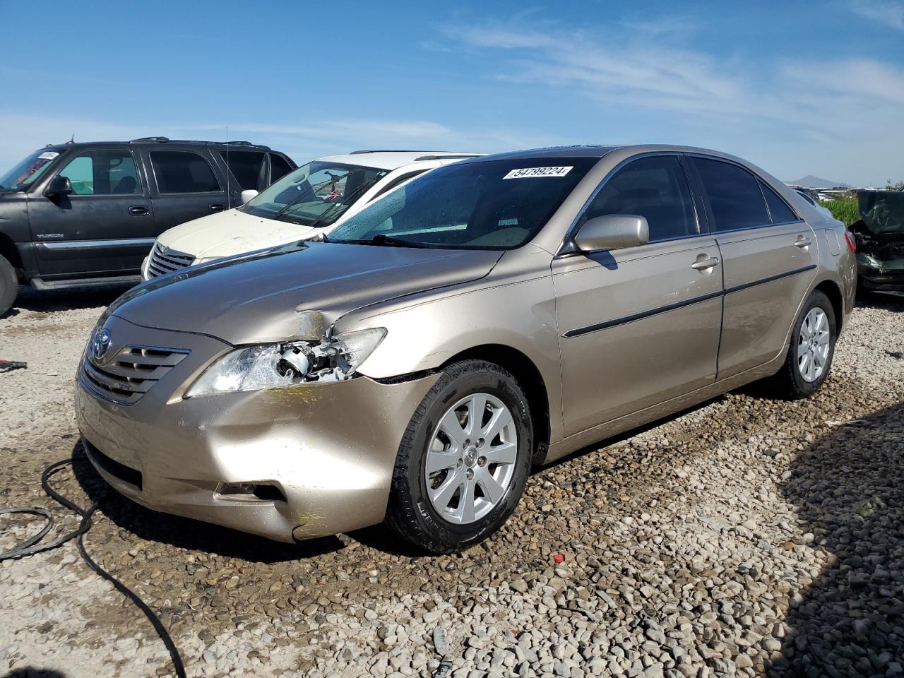 toyota camry 2007 jtnbe46k673098417