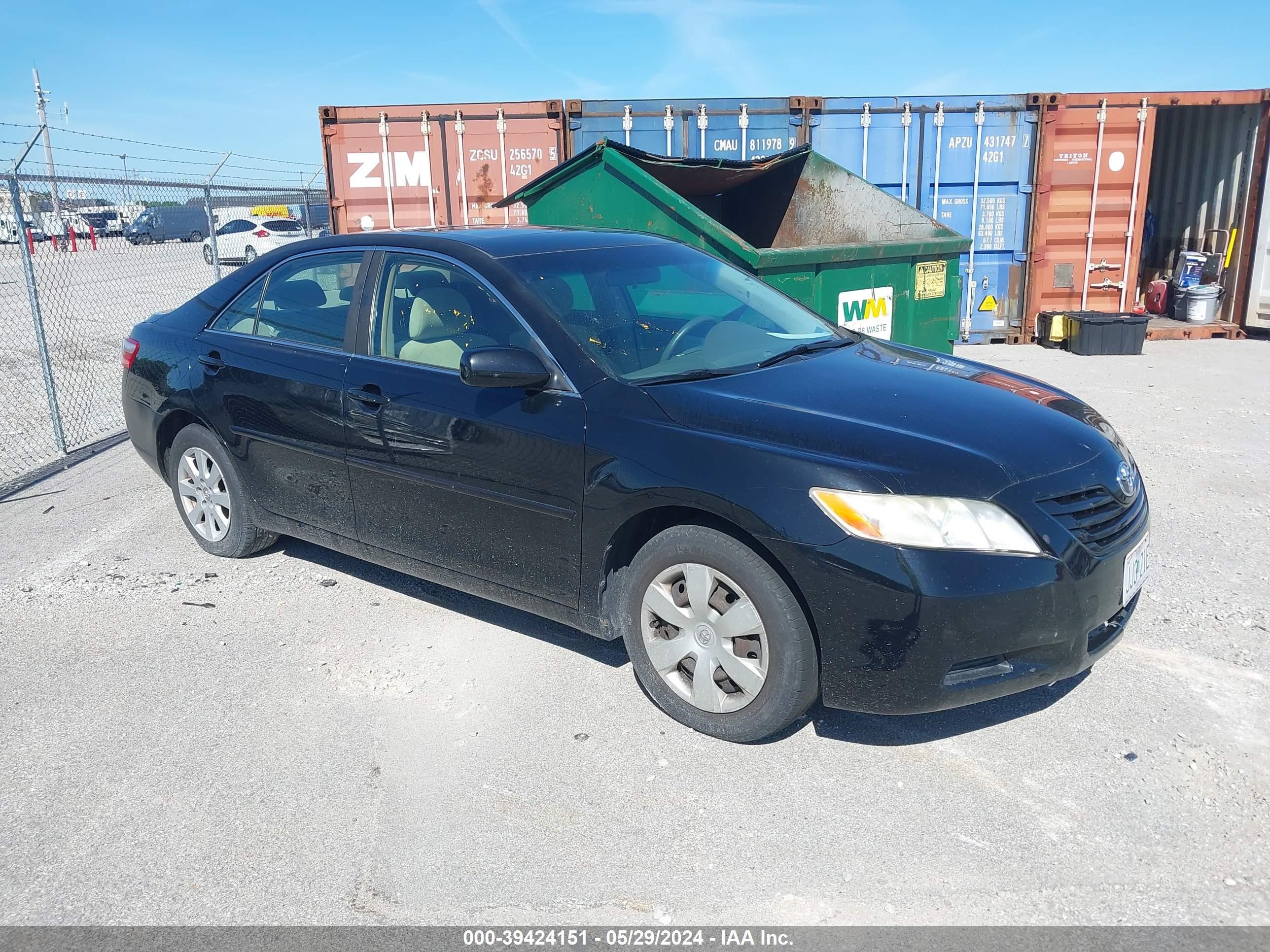 toyota camry 2007 jtnbe46k773072263