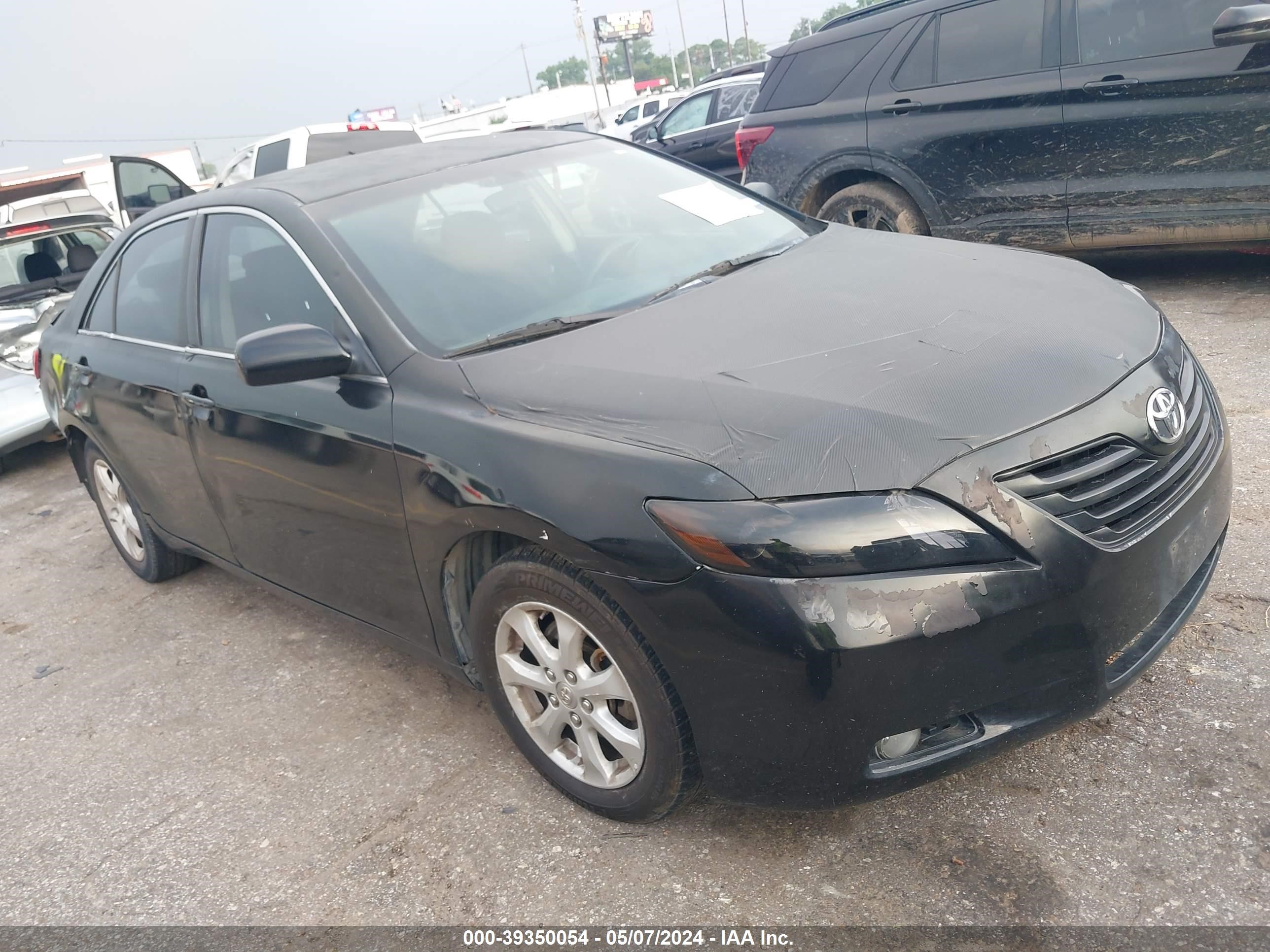 toyota camry 2007 jtnbe46k873062759