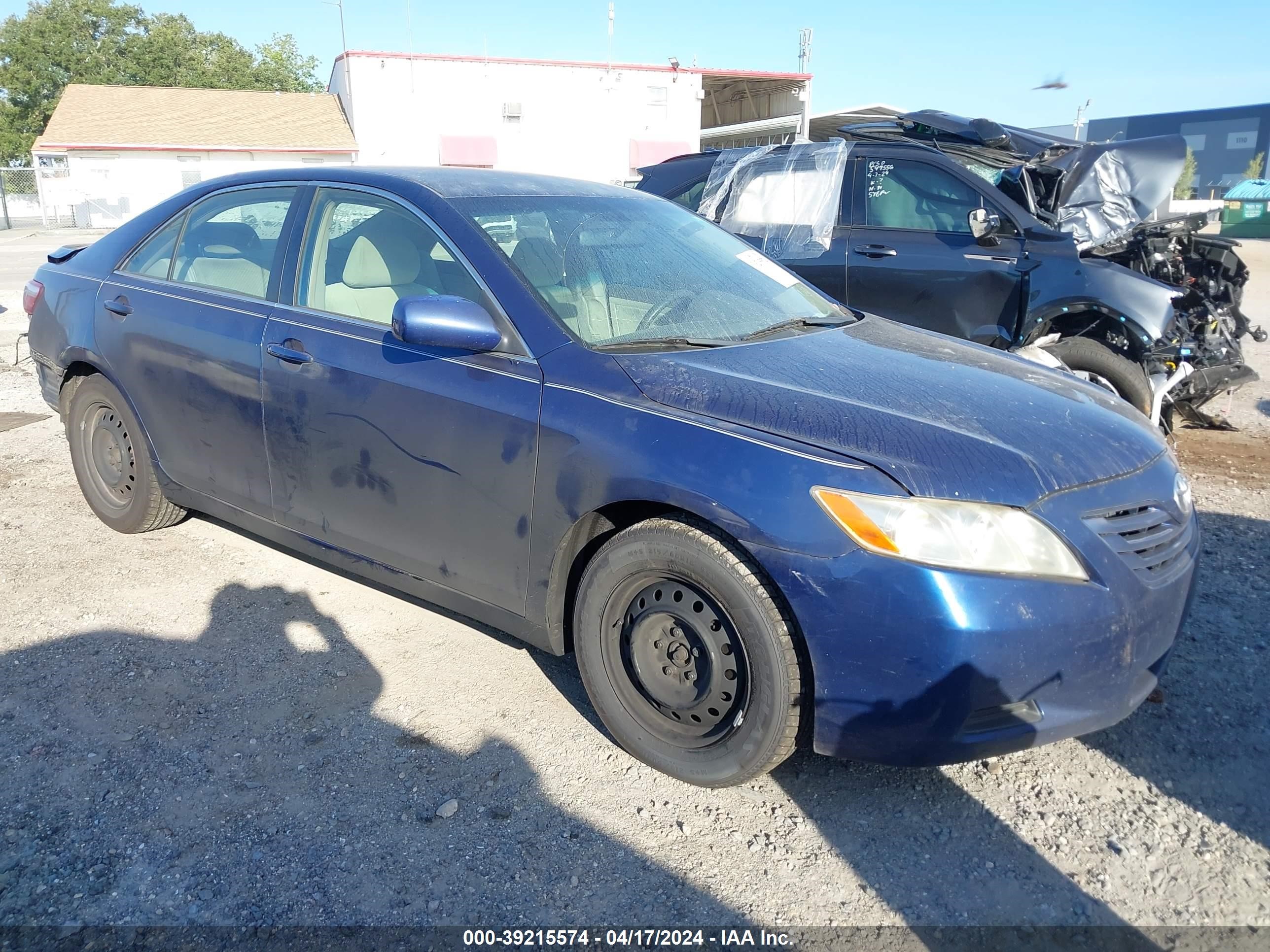 toyota camry 2007 jtnbe46k873073681