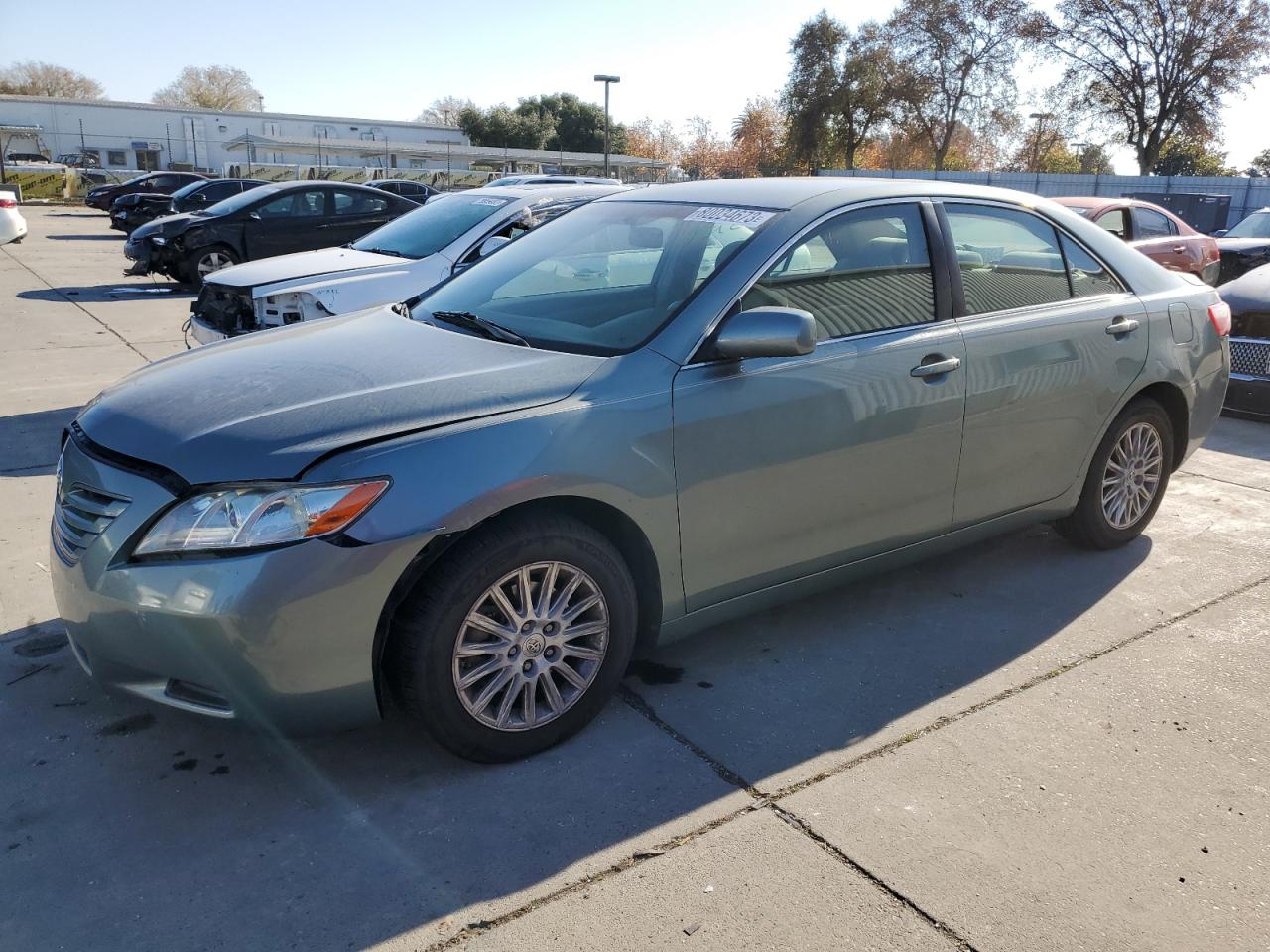 toyota camry 2007 jtnbe46k873080839